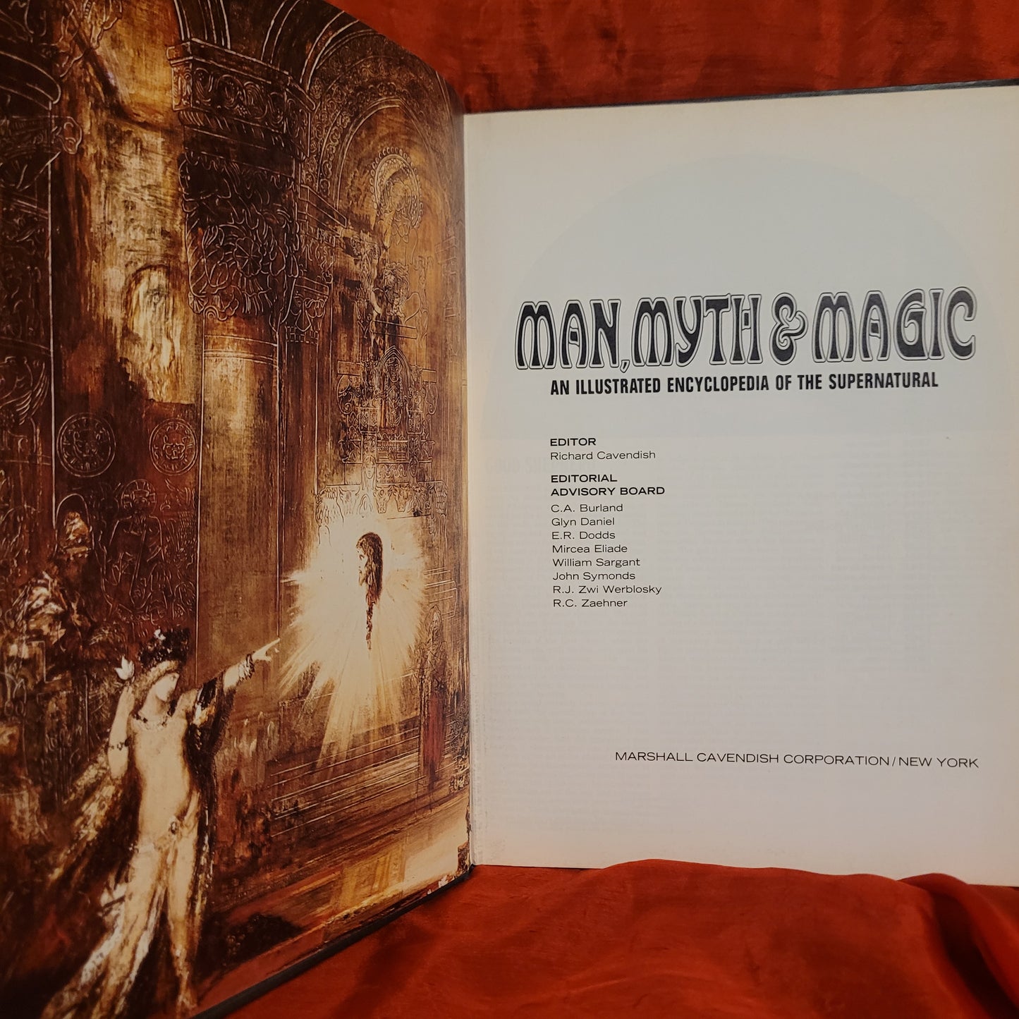 Man, Myth & Magic: An Illustrated Encyclopedia of the Supernatural Volume 9 (Good Shepherd to Herbs) Edited by Richard Cavendish (Marshall Cavendish Corporation, 1970) Hardcover