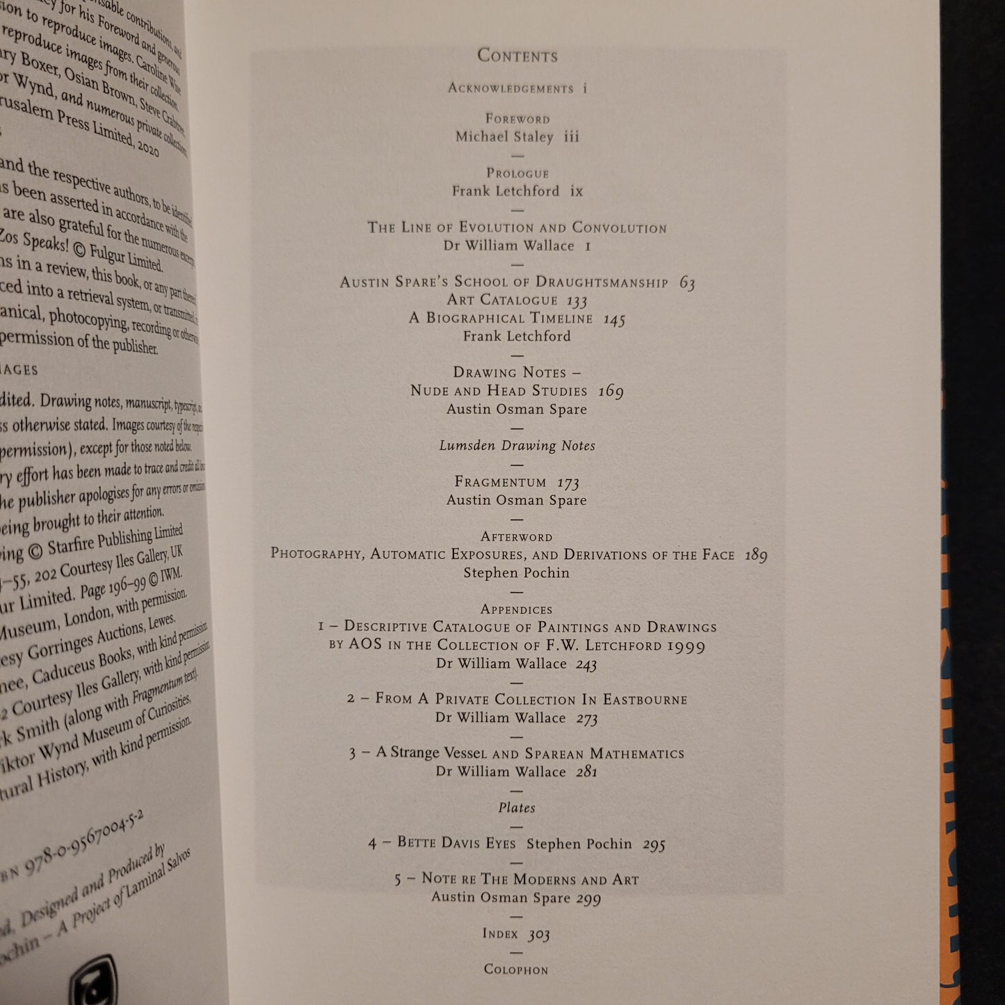 The Static Alignments: Austin Osman Spare's School of Draughtsmanship by Austin Osman Spare, Frank Letchford, Dr William Wallace, Michael Staley, & Stephen Pochin (Jerusalem Press, 2020) Standard Hardback Edition Limited to 500 Copies