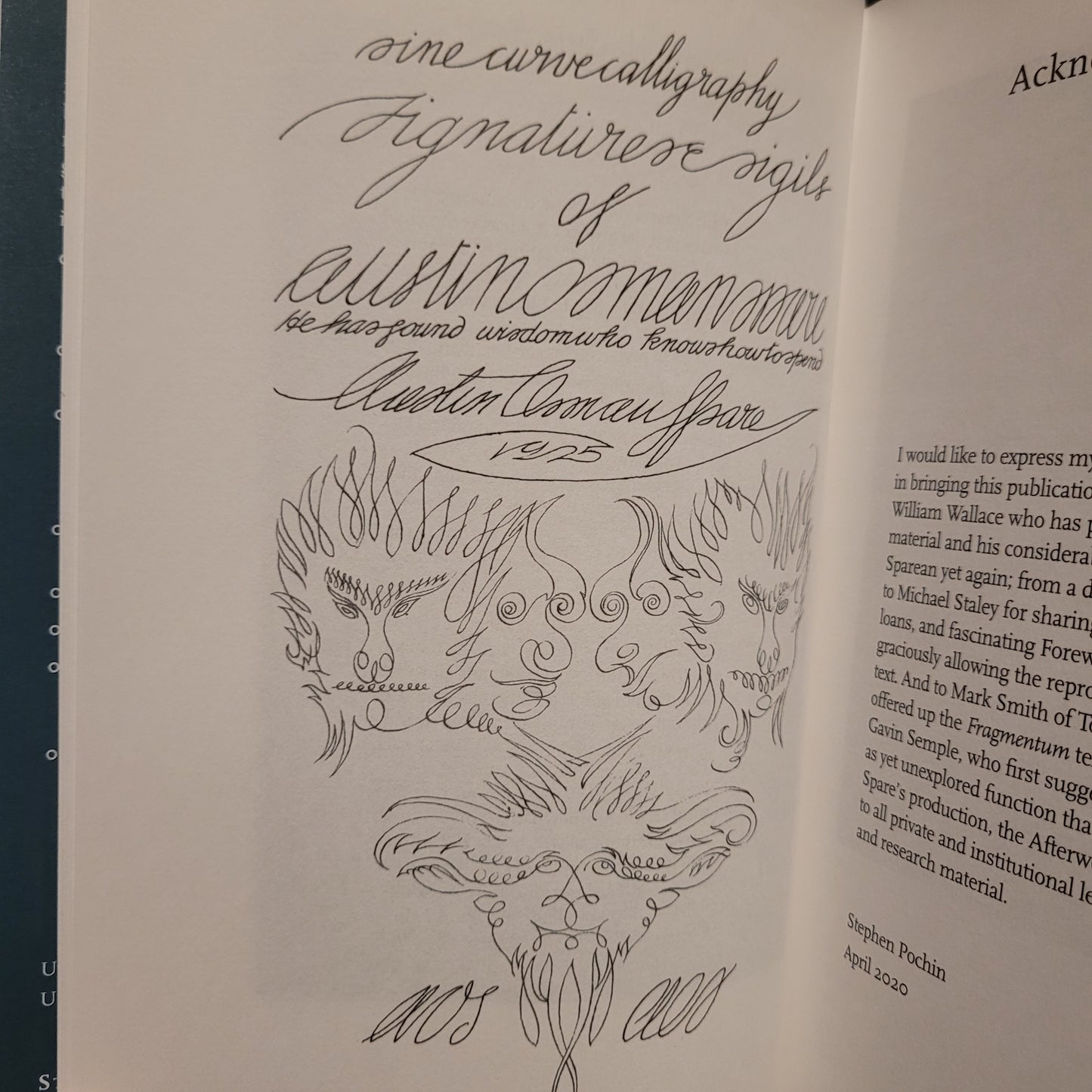 The Static Alignments: Austin Osman Spare's School of Draughtsmanship by Austin Osman Spare, Frank Letchford, Dr William Wallace, Michael Staley, & Stephen Pochin (Jerusalem Press, 2020) Standard Hardback Edition Limited to 500 Copies