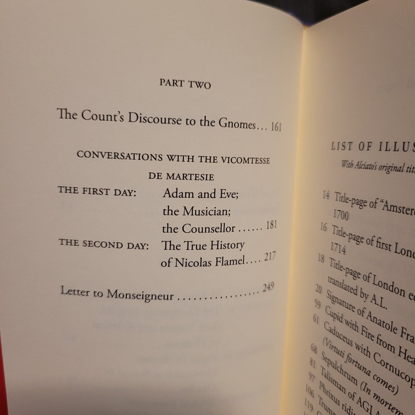 The Comte de Gabalis by Abbé Henri Montfaucon de Villars Edited by Joscelyn Godwin (Black Letter Press, 2024) Hardcover First Edition Limited to 333 Copies