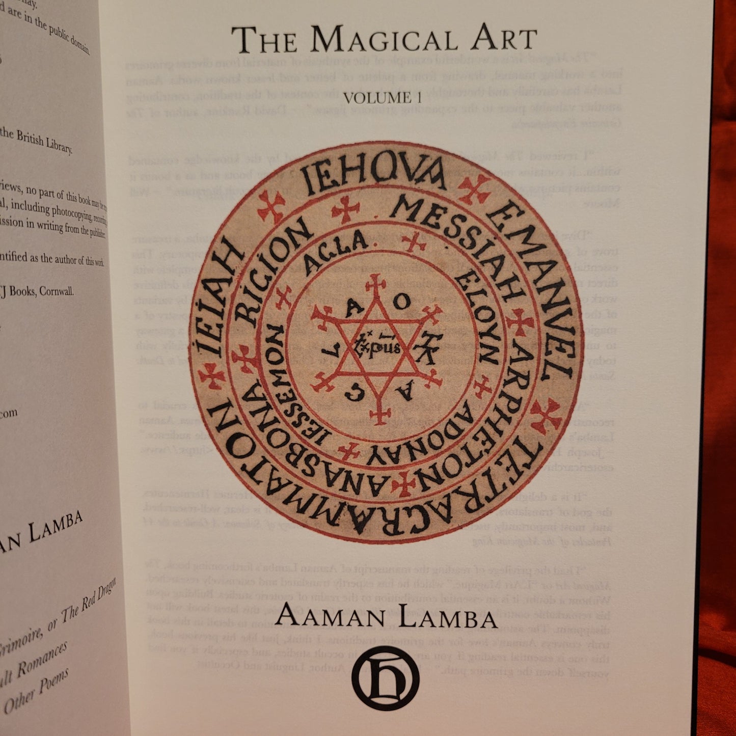 The Magical Art: Wellcome MS.983, L’Art Magique Translated by Aaman Lamba (Hadean Press, 2024) Hardcover Edition