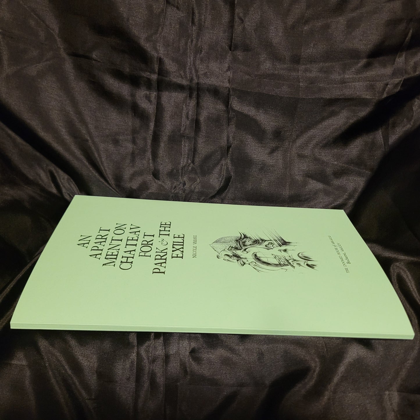 AN APARTMENT ON CHATEAUFORT PARK & THE EXILE by Nicole Vasari (Mount Abraxas Press, 2024) Limited Edition Deluxe Booklet (The Doomed House of Abraxas)