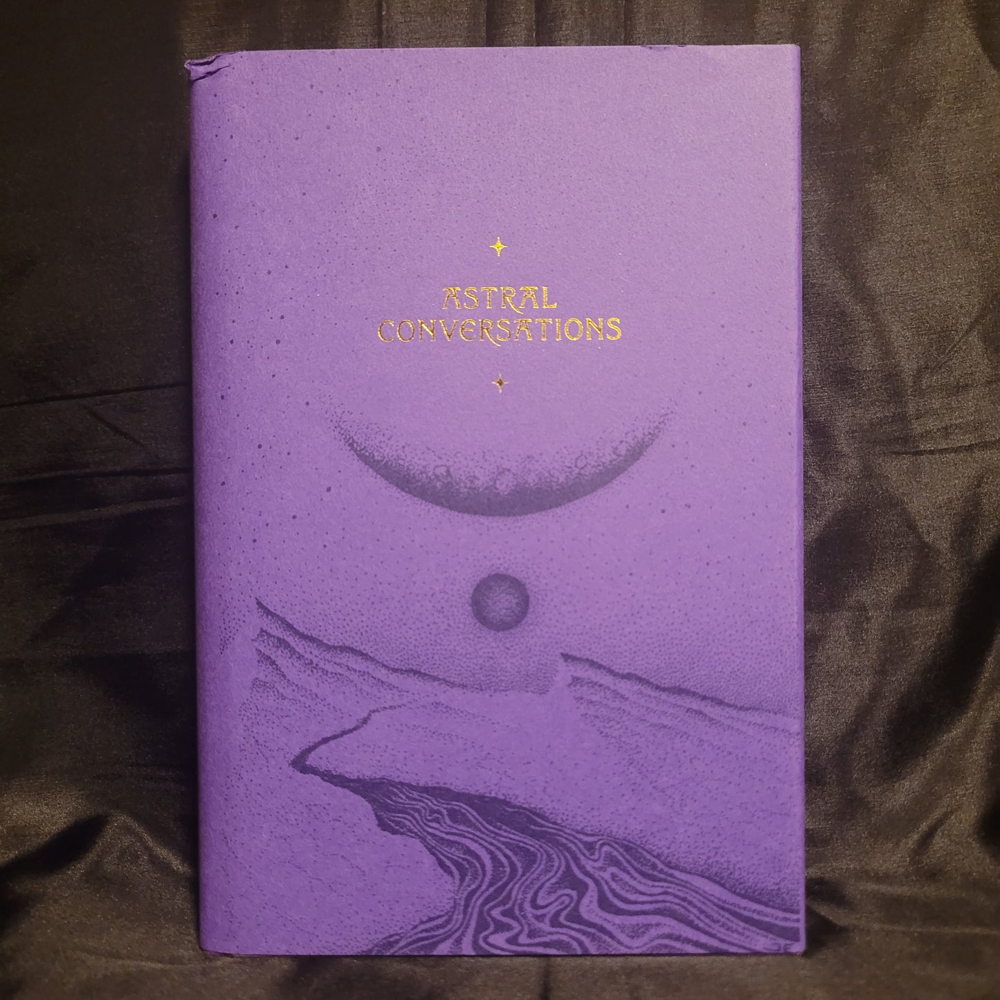 Astral Conversations by A Listener with Pen and Ink Illustrations by Justin Estcourt (Aula Lucis, 2022) Hardcover Limited to 250 Copies