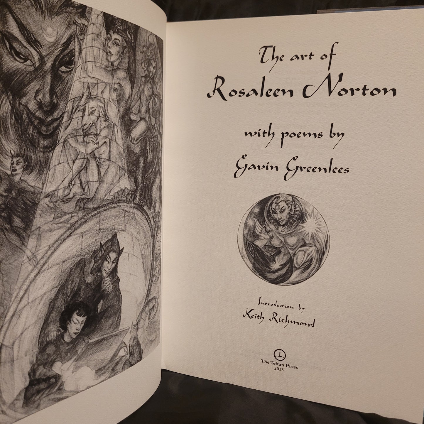 The Art of Rosaleen Norton: With Poems by Gavin Greenlees (Teitan Press, 2013) Hardcover Limited to 650 Copies