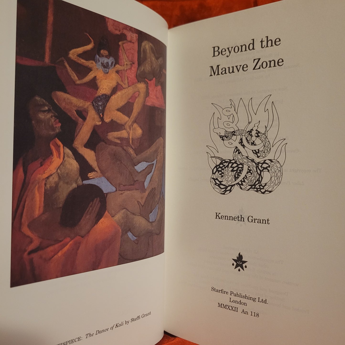 Beyond the Mauve Zone by Kenneth Grant (Starfire Publishing, 2022) Hardcover