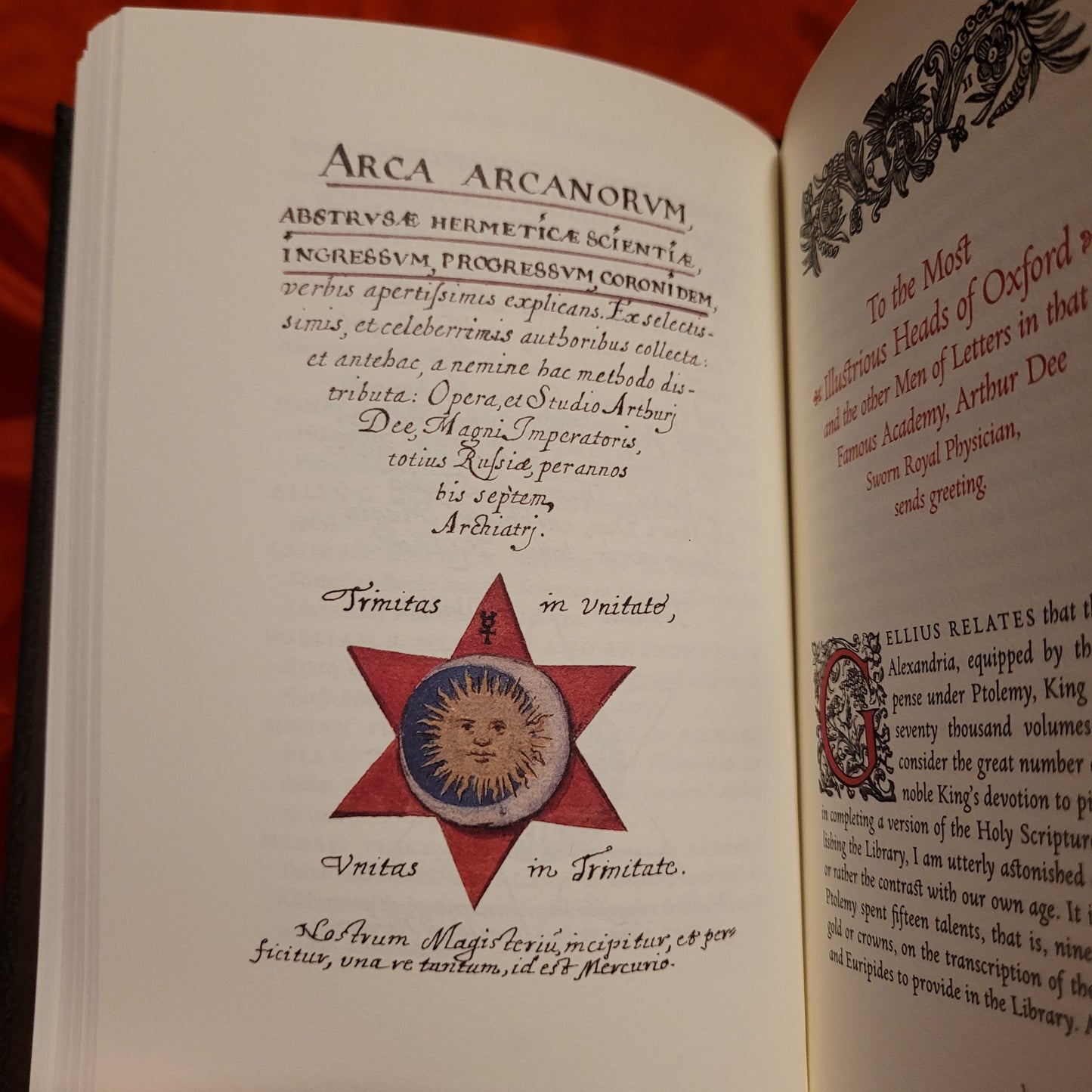 Arca Arcanorum by Arthur Dee (Aula Lucis, 2024) Limited Edition Hardback