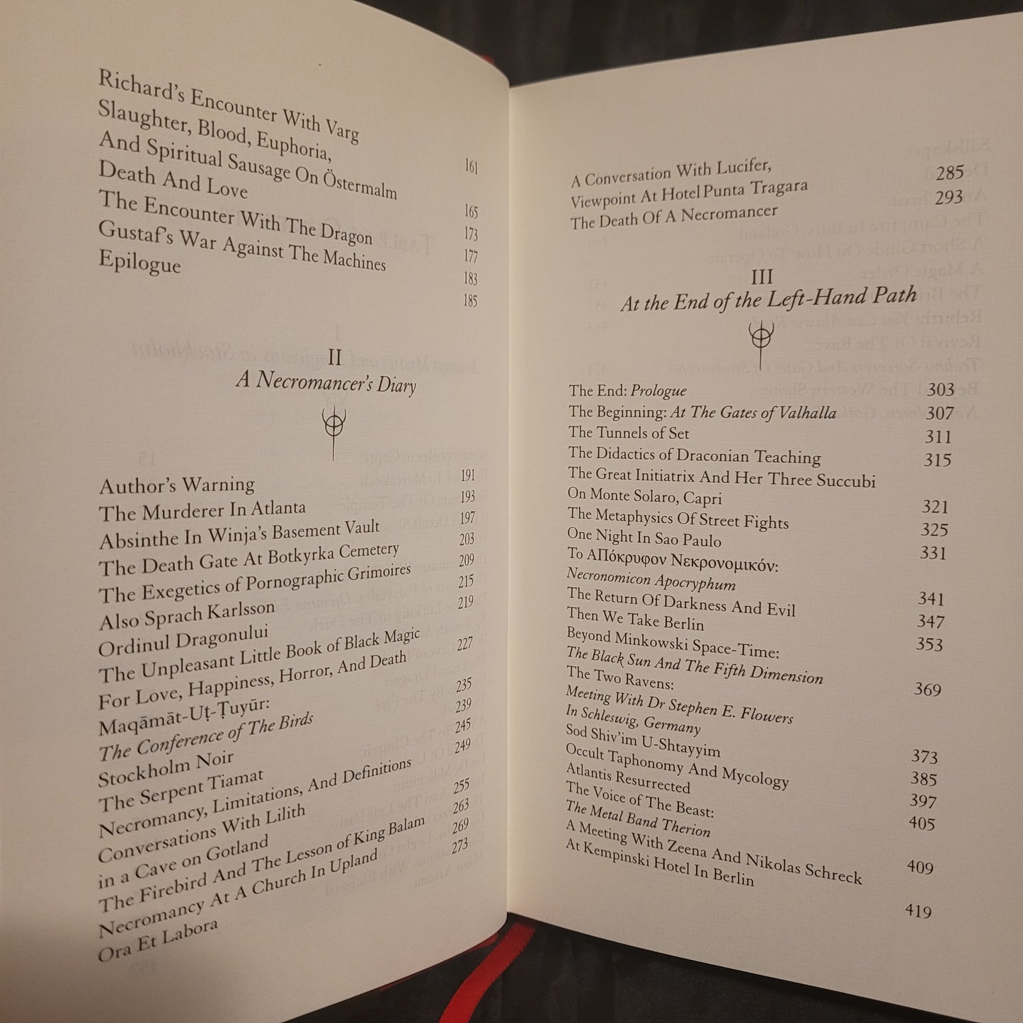 The Mephistophelian Trilogy: A Draconian Autobiography by Thomas Karlsson (Manus Sinistra Publishing, 2024) Deluxe Edition Limited to 36 Copies