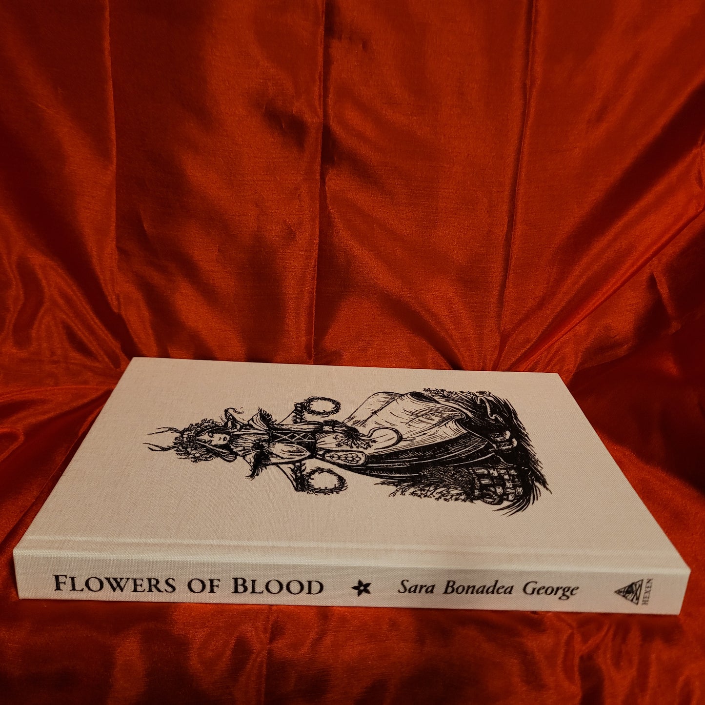 Flowers of Blood: Plants in Swedish Folklore by Sara Bonadea George (Hexen Press, 2024) Cloth Hardcover Limited to 250 Copies