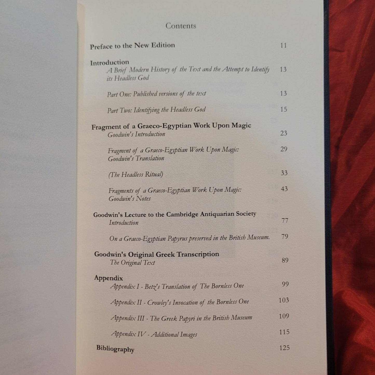 Fragment of a Graeco-Egyptian   Work Upon Magic (Ninth Circle Press, 2025) Limited Edition Hardcover