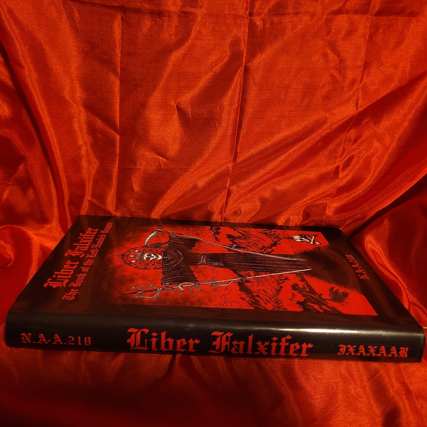 Liber Falxifer: The Book of the Left-Handed Reaper by N.A-A.218 (Ixaxaar Occult Literature, 2021) Limited Edtion Hardcover