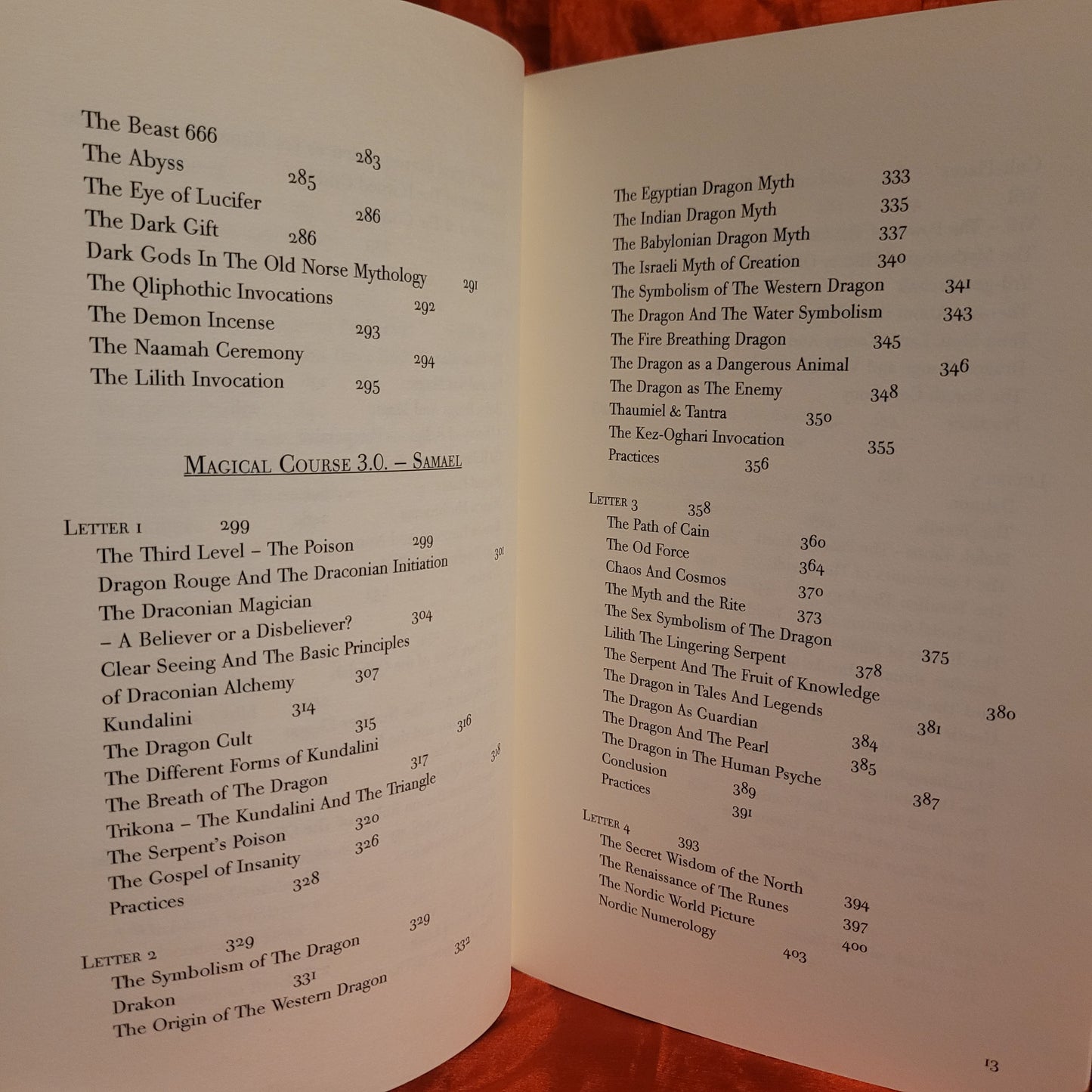 Draconian Initiations: The Dragon Rouge Magical Courses by Thomas Karlsson (Manus Sinistra, 2025) Paperback