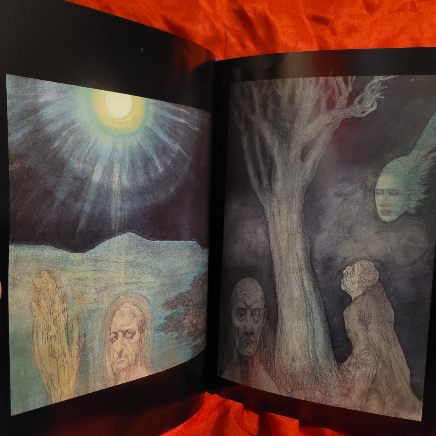Zos Speaks! Encounter with Austin Osman Spare edited by Kenneth & Steffi Grant (Fulgur Press, 1998) Binder's Proof of the Deluxe Edition