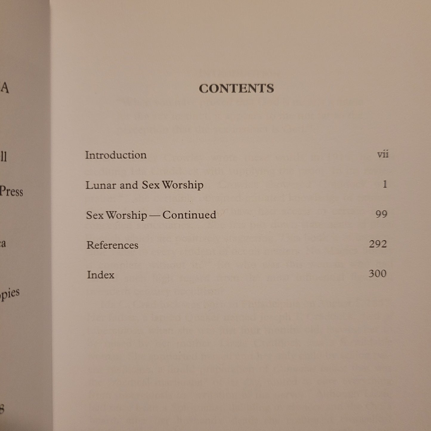 Lunar and Sex Worship by Ida Craddock Edited and with an Introduction by Vere Chappell (Teitan Press, 2010) Hardcover