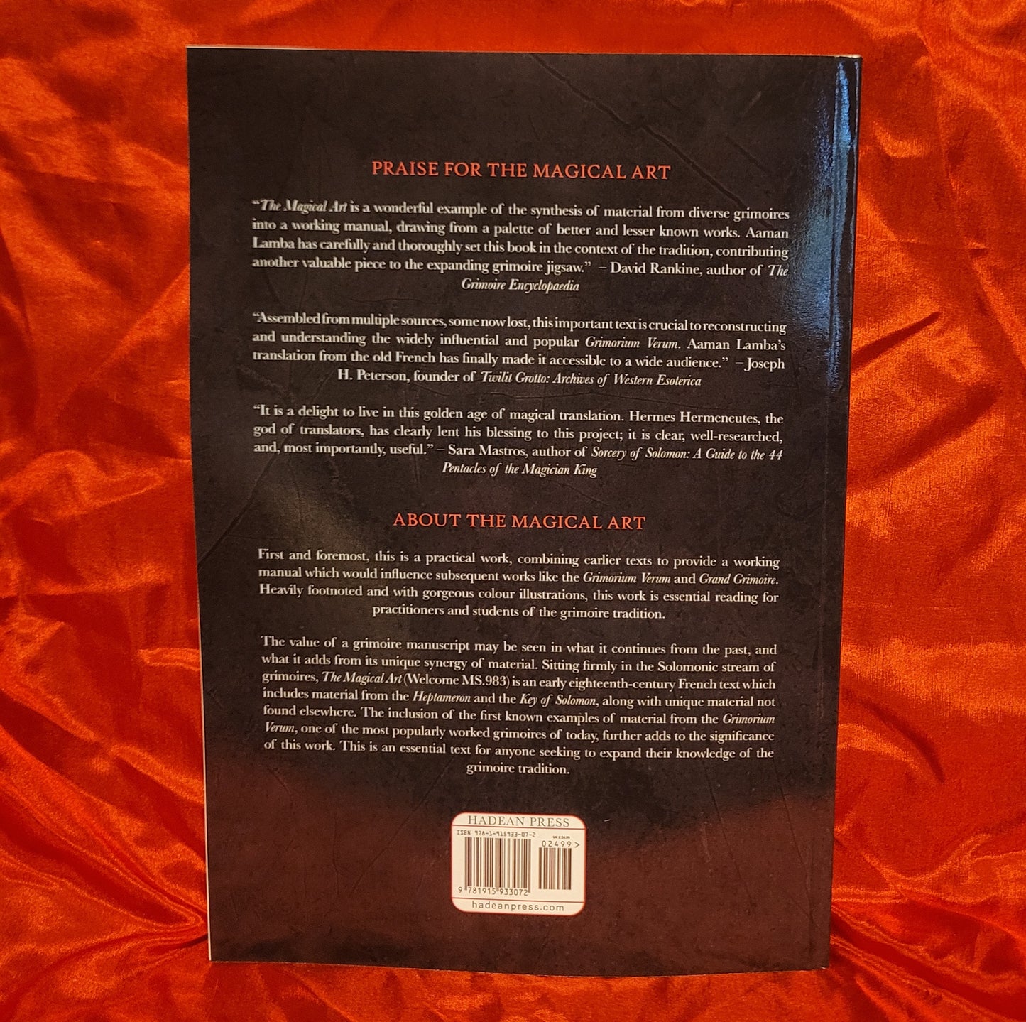 The Magical Art: Wellcome MS.983, L’Art Magique Translated by Aaman Lamba (Hadean Press, 2024) Softcover