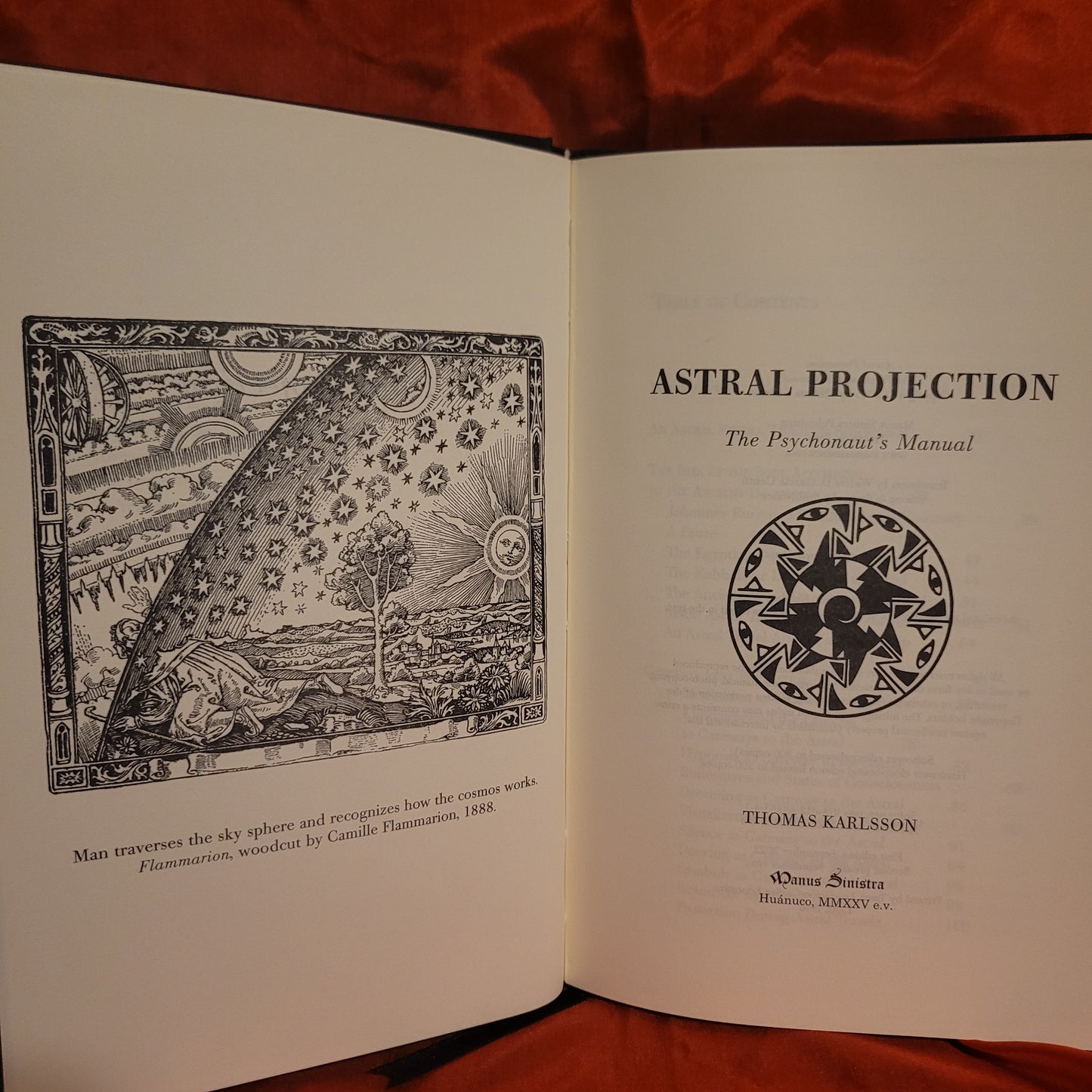 Astral Projection: The Psychonaut’s Manual by Thomas Karlsson (Manus Sinistra, 2025) 2nd Edition Hardcover
