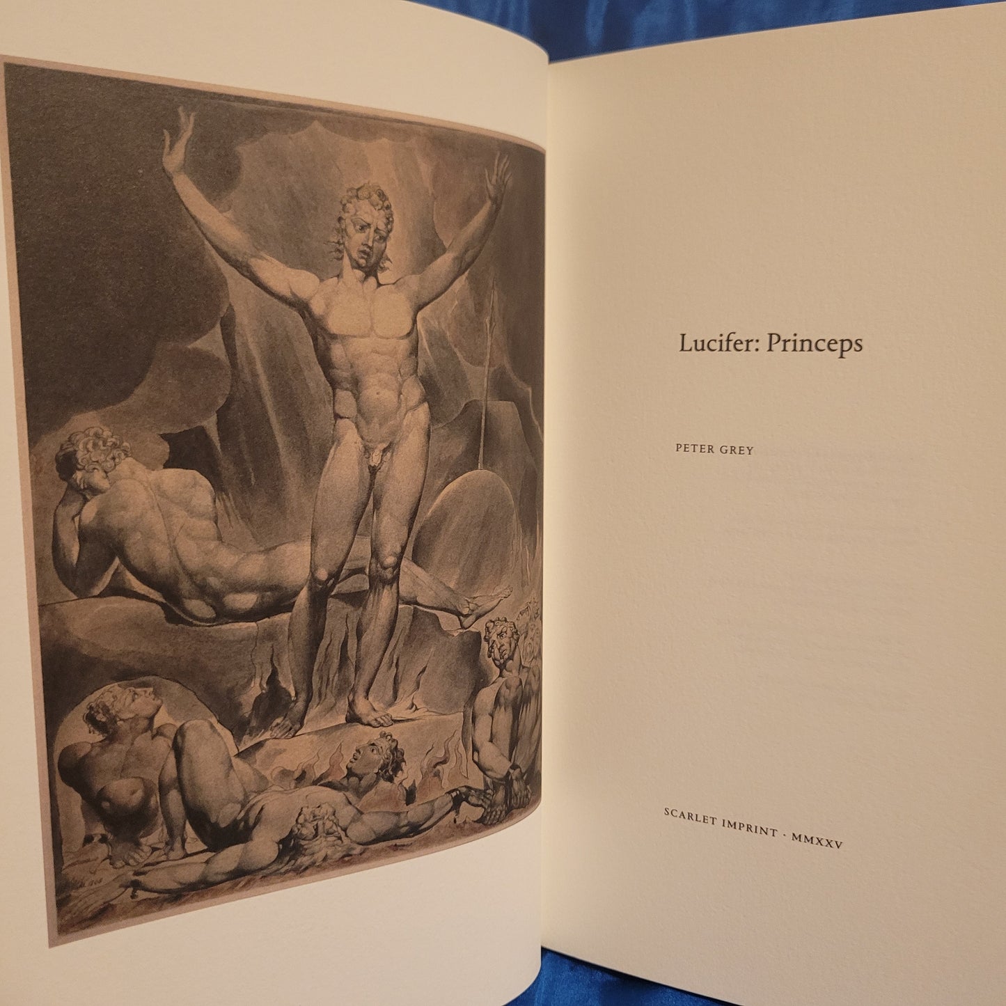 Lucifer: Princeps by Peter Grey (Scarlet Imprint, 2025) Second Edition Hardback