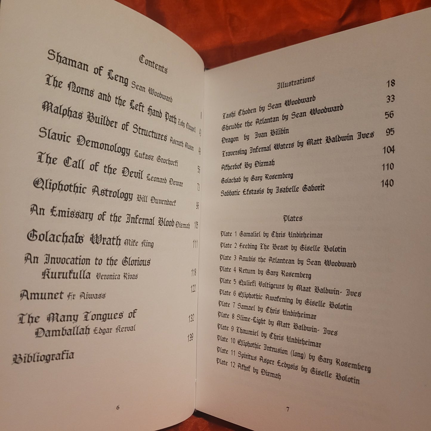 QLIPHOTH  “Typhonian Erotognosis” Vol VII (Sirius Limited Esoterica) Hardcover