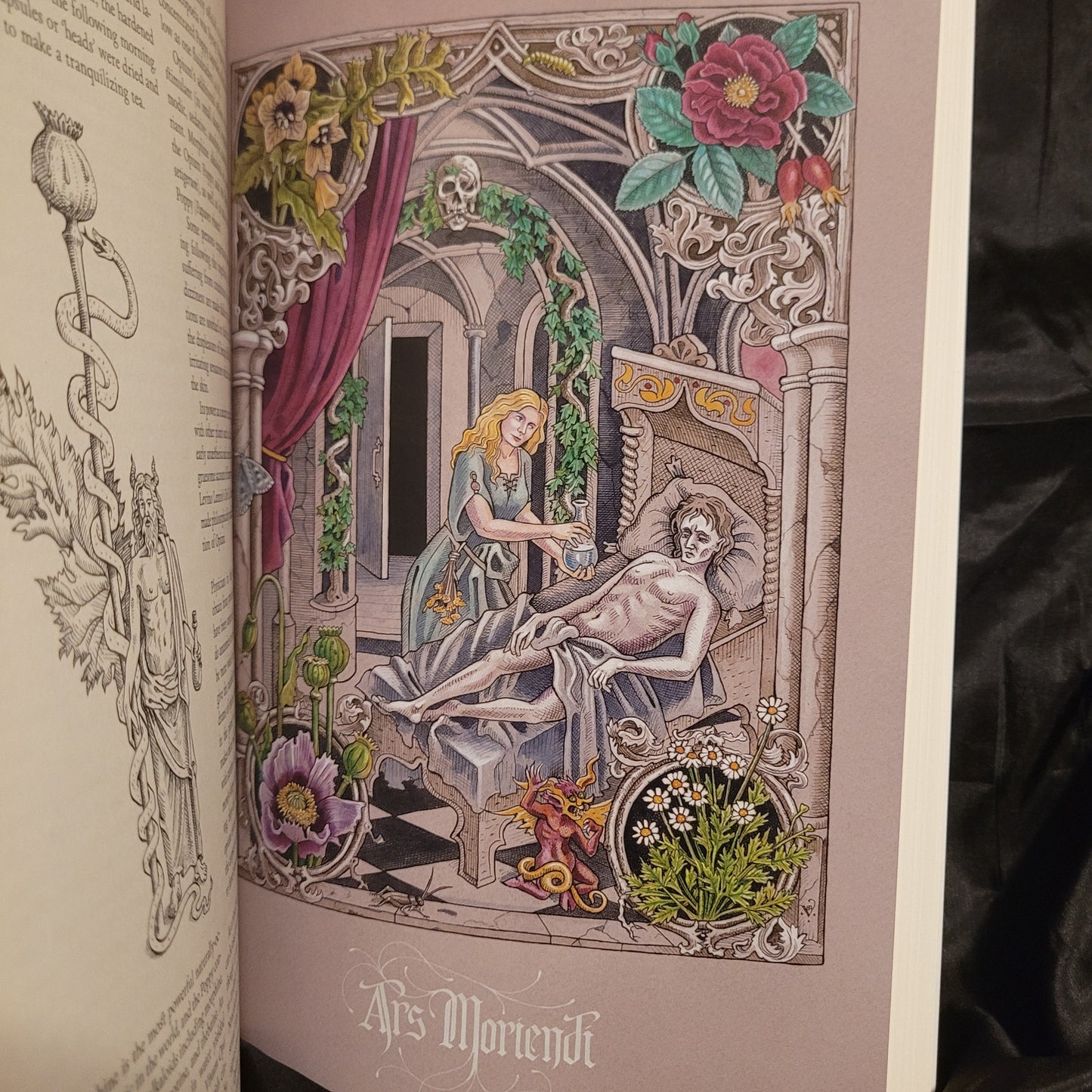 The Green Mysteries: An Occult Herbarium by Daniel A. Schulke with Illustrations by Benjamin A. Vierling (Three Hands Press, 2022) Paperback Edition