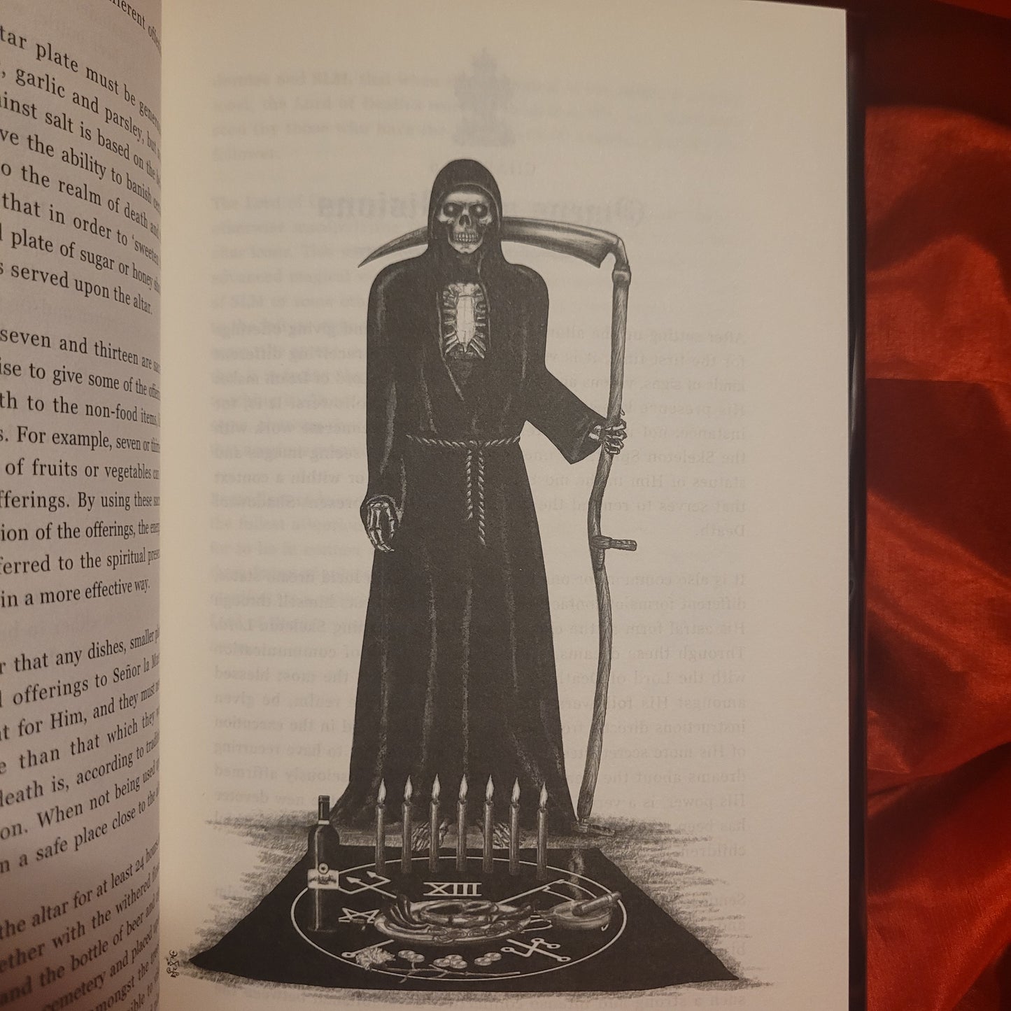 Liber Falxifer: The Book of the Left-Handed Reaper by N.A-A.218 (Ixaxaar Occult Literature, 2010) Limited Edtion Hardcover