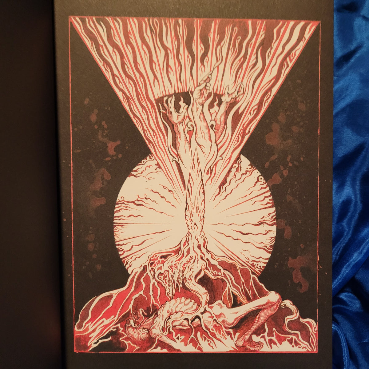 The Rooted Flame. A Goêtic Grimoire by Frater Acher (Paralibrum Press, 2026) Fine Hardcover Edition