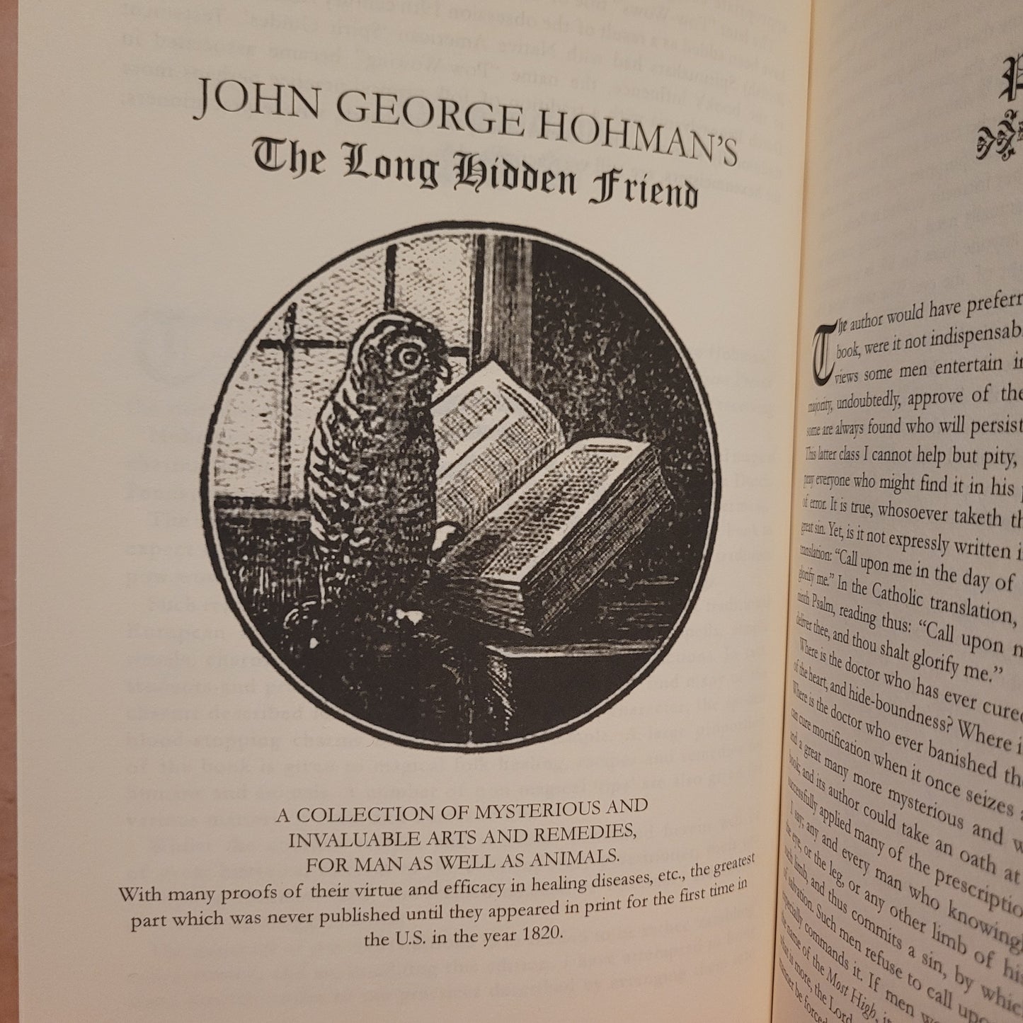 The Long Hidden Friend by John George Hohman Edited & Illustrated by Gemma Gary (Troy Books, 2013) Dust Jacketed Hardback