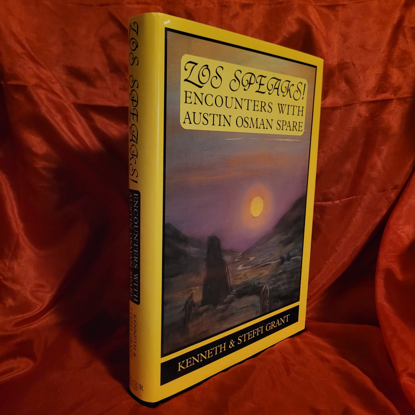 Zos Speaks! Encounter with Austin Osman Spare edited by Kenneth & Steffi Grant (Fulgur Press, 1998) Binder's Proof of the Deluxe Edition