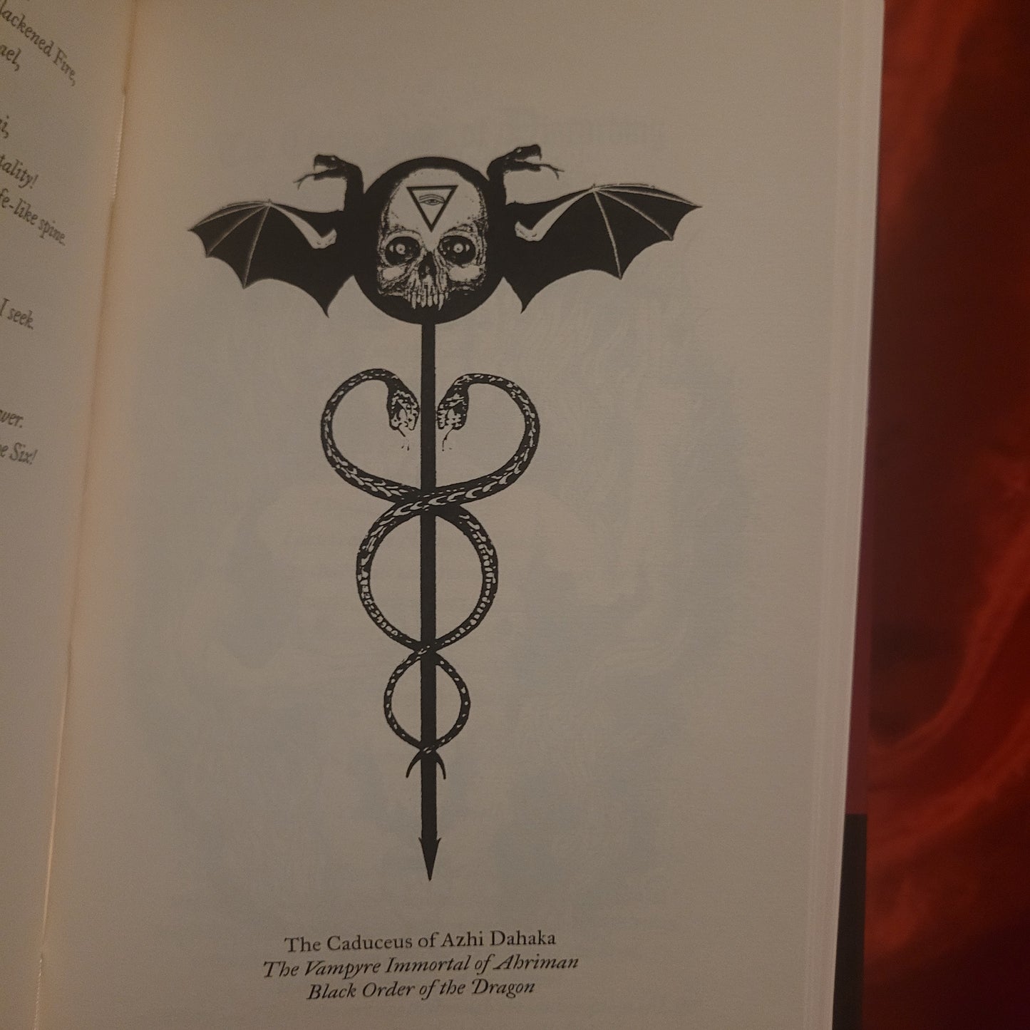 Akhkharu: Vampyre Magick by Michael W. Ford (Manus Sinistra, 2025)"Black Lizard" Hardcover