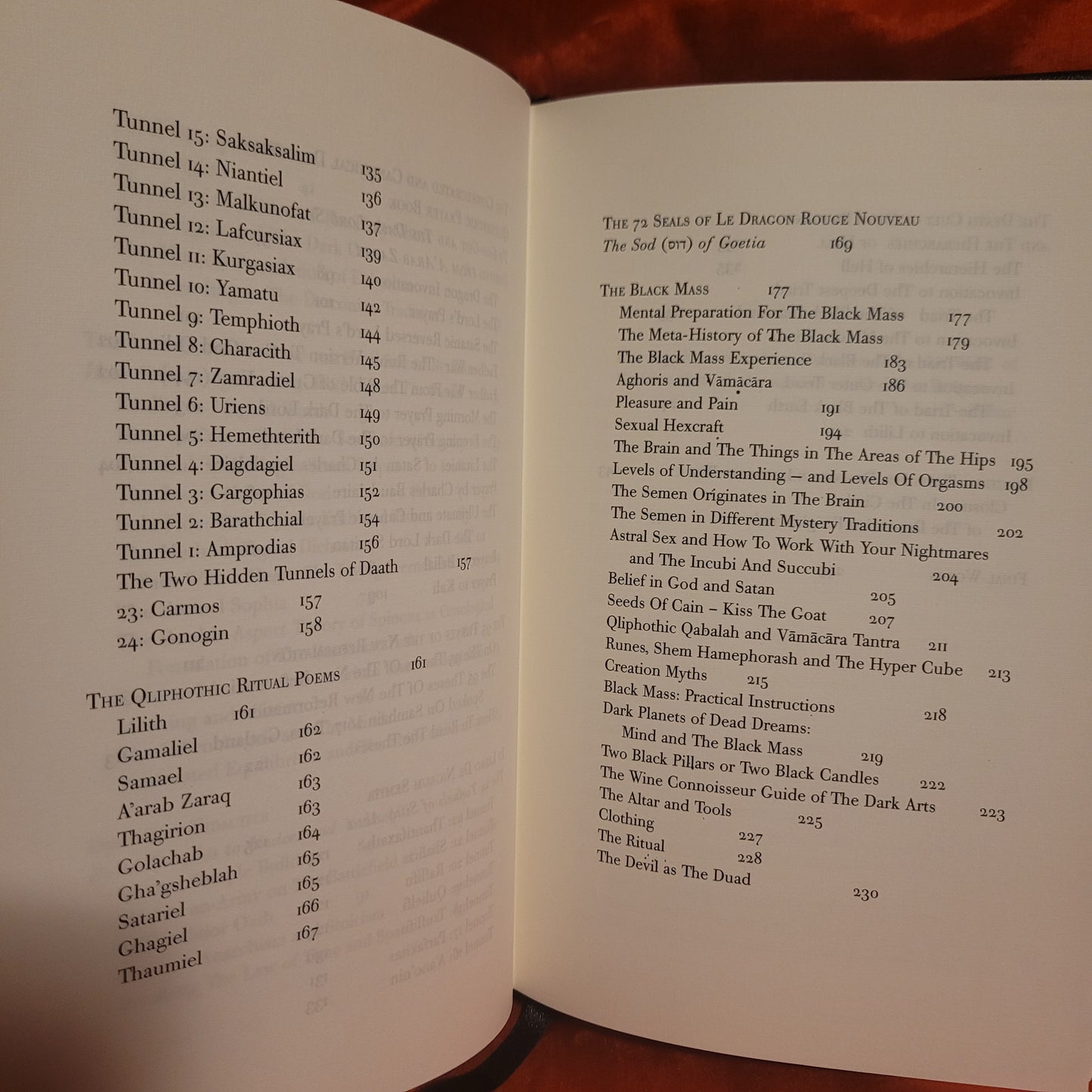 Black Mass: The Sabbatic Tradition of Shaitan & the Sexual Sorcery of the Qliphotic Dark Paths by Thomas Karlsson (Manus Sinistra, 2024) Deluxe Second Edition