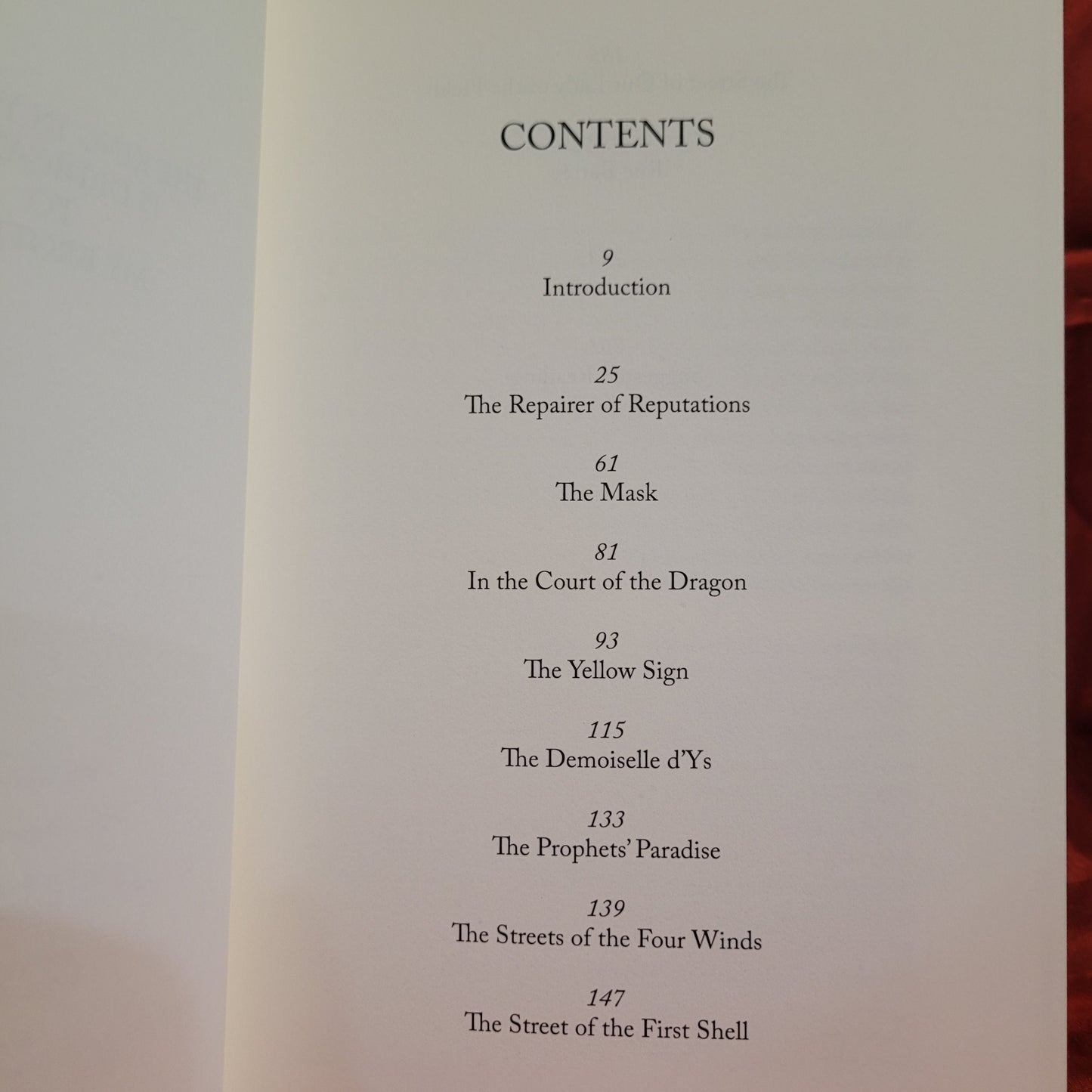 The King in Yellow by Robert W. Chambers (Chiroptera Press, 2026) Hardcover