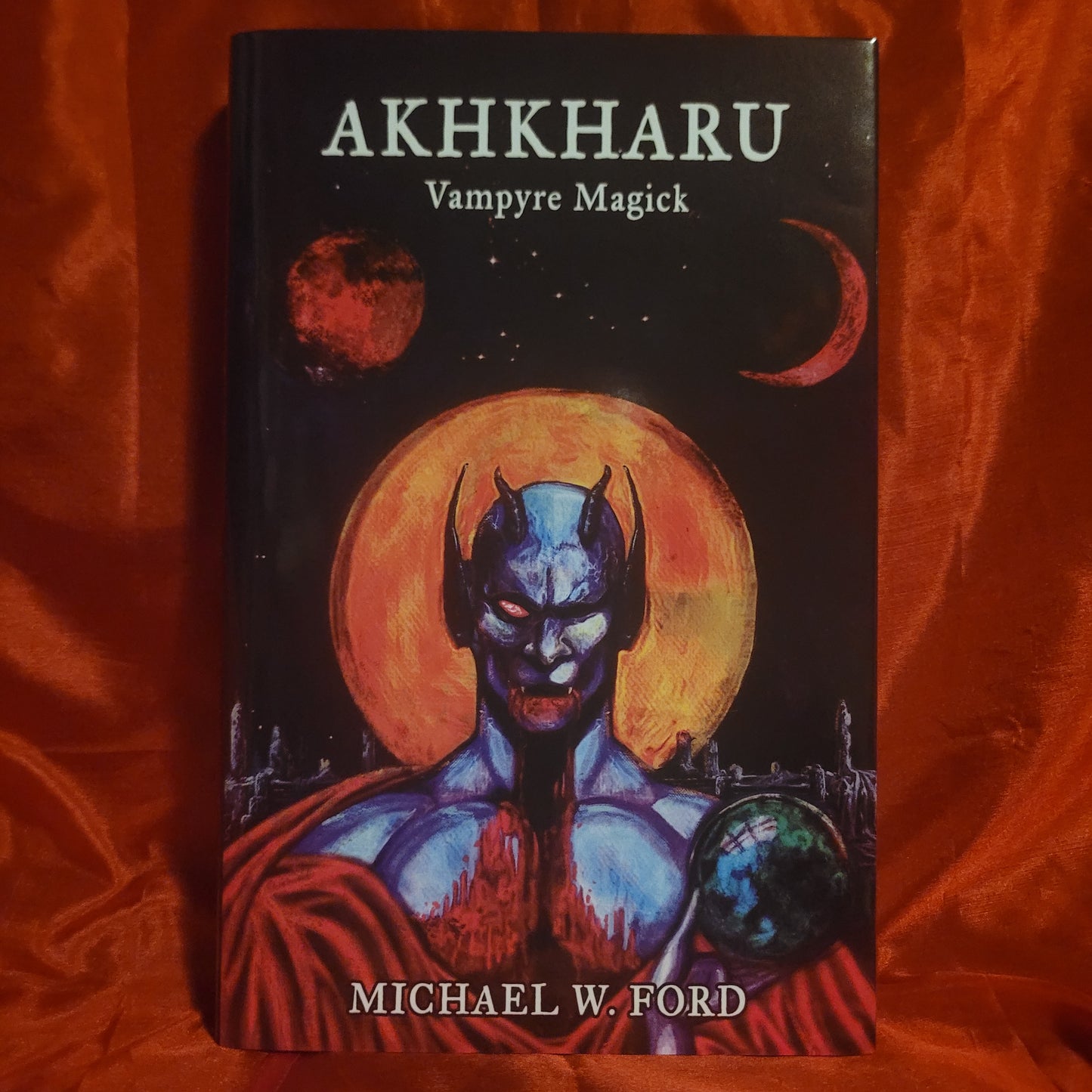 Akhkharu: Vampyre Magick by Michael W. Ford (Manus Sinistra, 2025)"Red Lizard" Hardcover