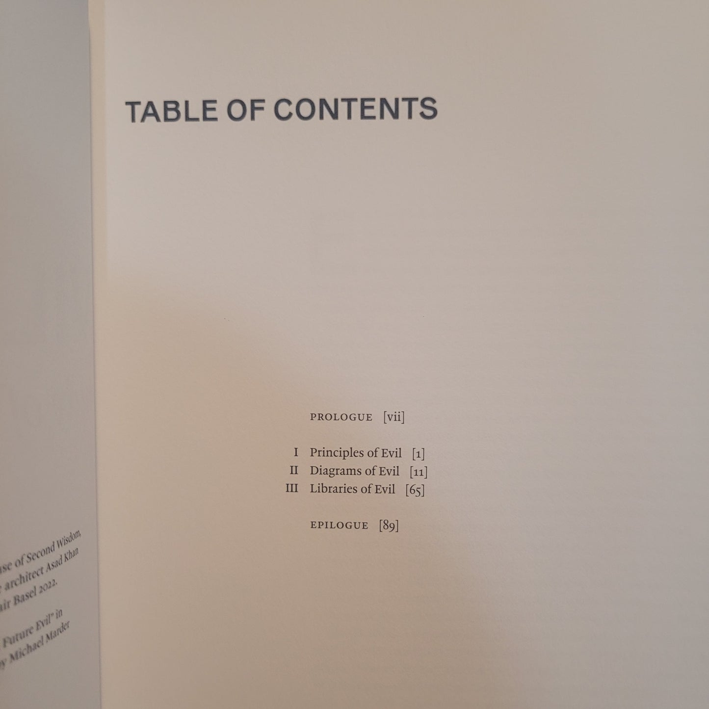 Evil: A study of lost techniques by Jason Bahbak Mohaghegh (Scarlet Imprint, 2025) Hardback