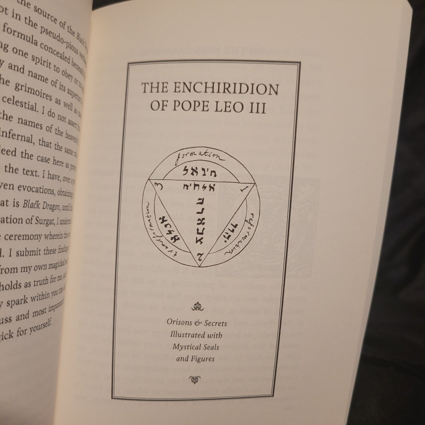 Crossed Keys: The Black Dragon and The Enchiridion of Pope Leo III by Michael Cecchetelli (Scarlet Imprint, 2011) Paperback