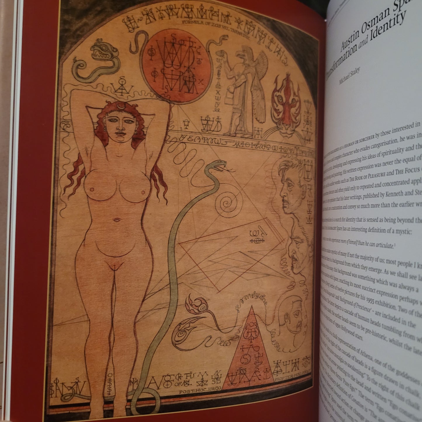 AUSTIN OSMAN SPARE: Cockney Visionary; Featuring Several Essays, and a Catalogue of Artworks by "Hisself" in the Southwark Art Collection (Jerusalem Press, 2010) Hardback