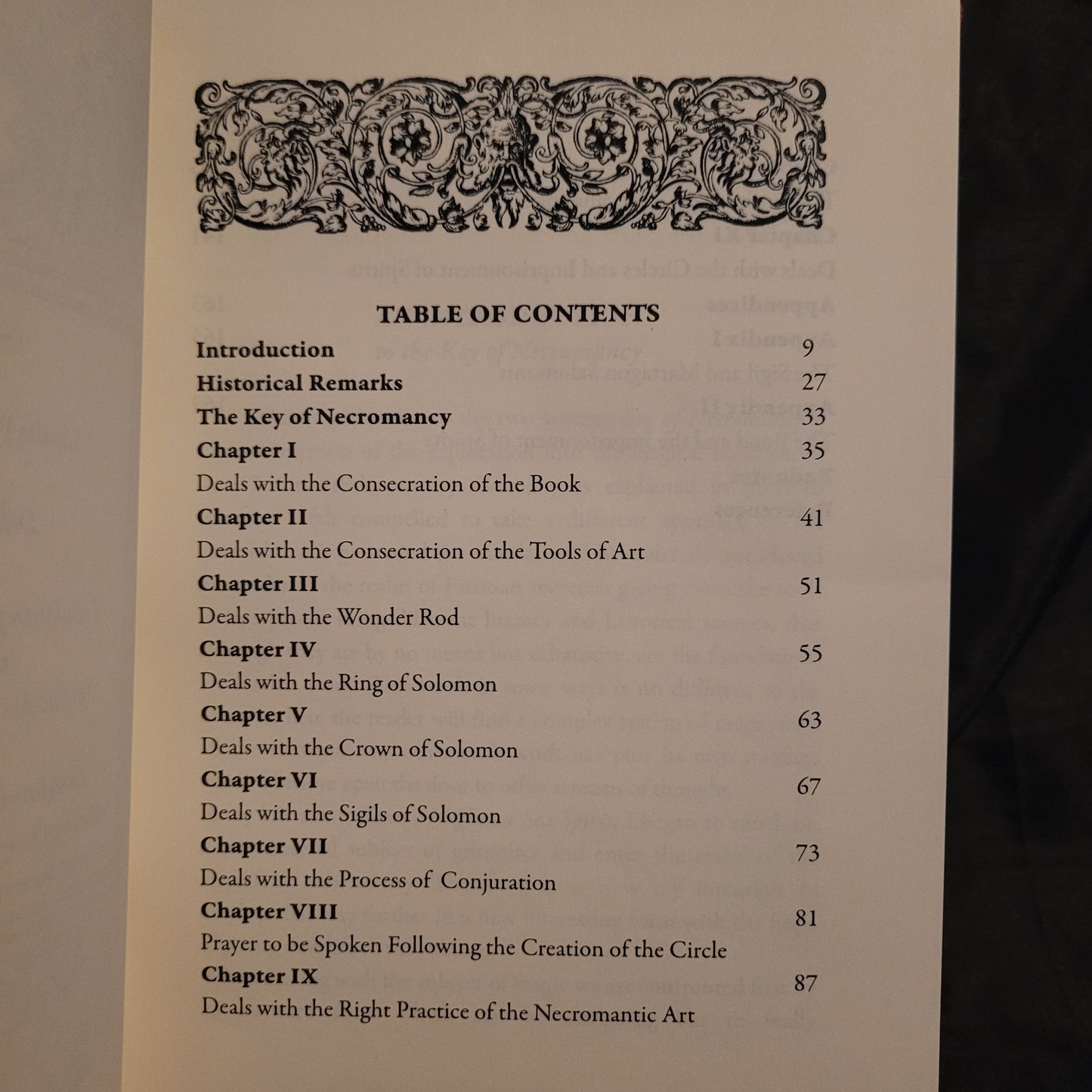 The Key of Necromancy, Vol. I Translated & Edited by Nicolás Álvarez Ortiz (Enodia Press, 2018) Limited Edition Hardcover