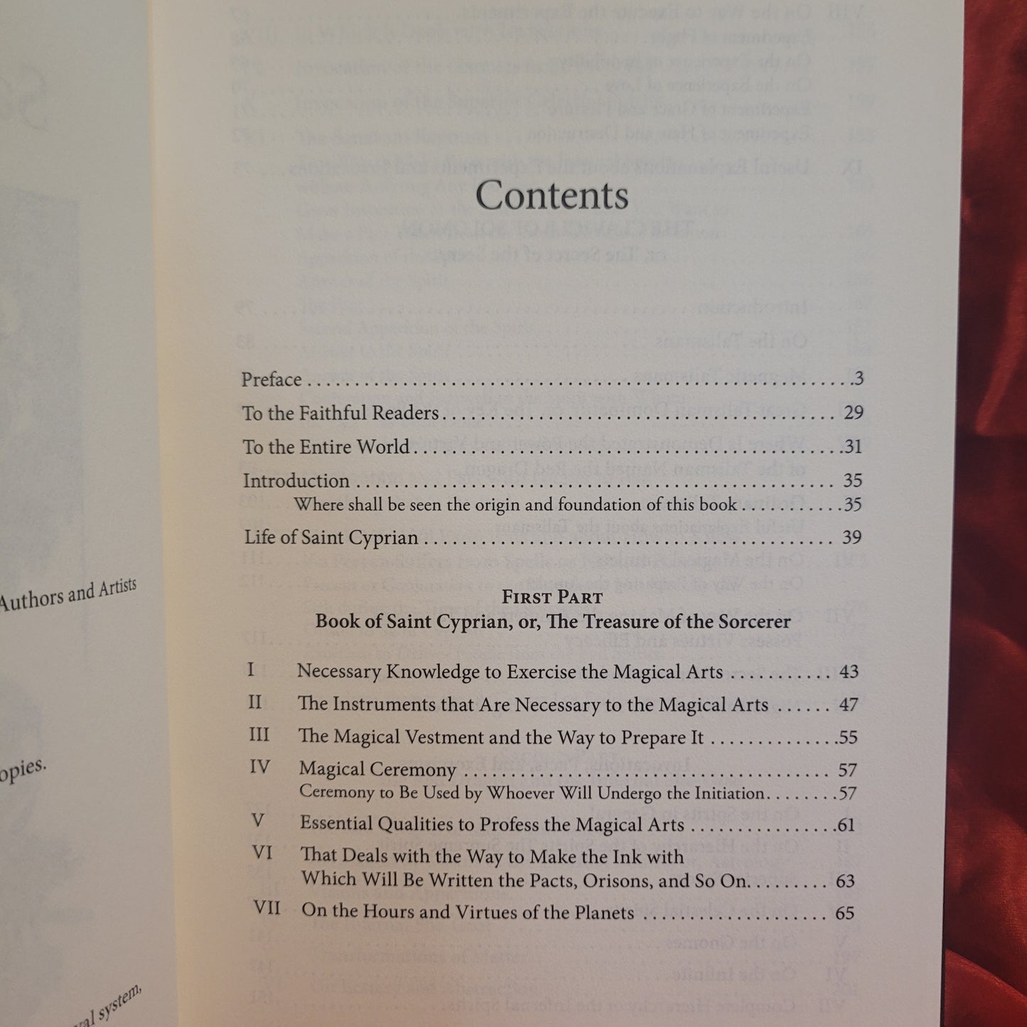 Bibliotheca Sulfurina: Book of Saint Cyprian (Nephilim Press, 2018) Limited Edition Hardcover