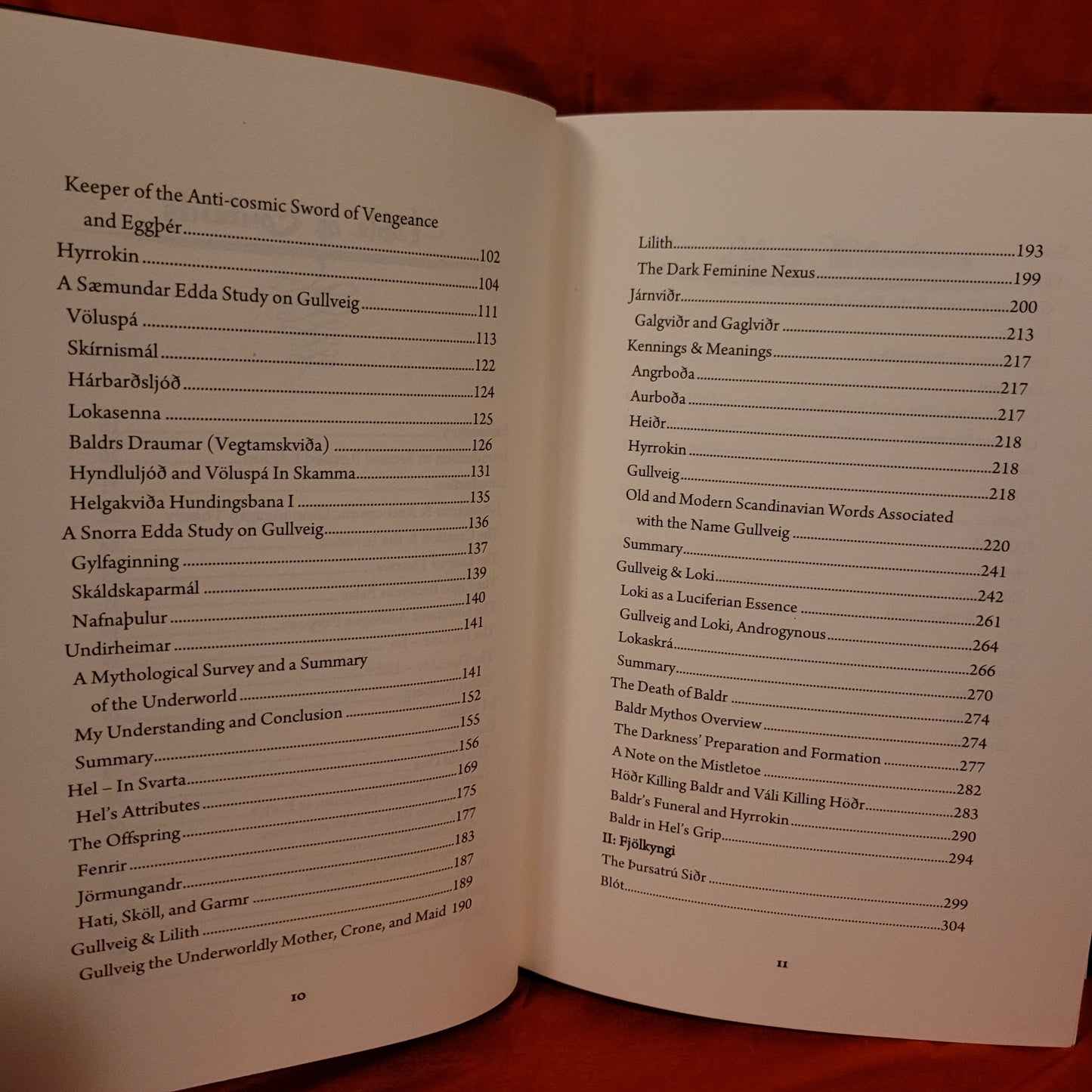 Gullveigarbók by Ekortu (Ixaxaar Occult Literature, 2025) Regular Hardcover Edition Limited to 600 Copies