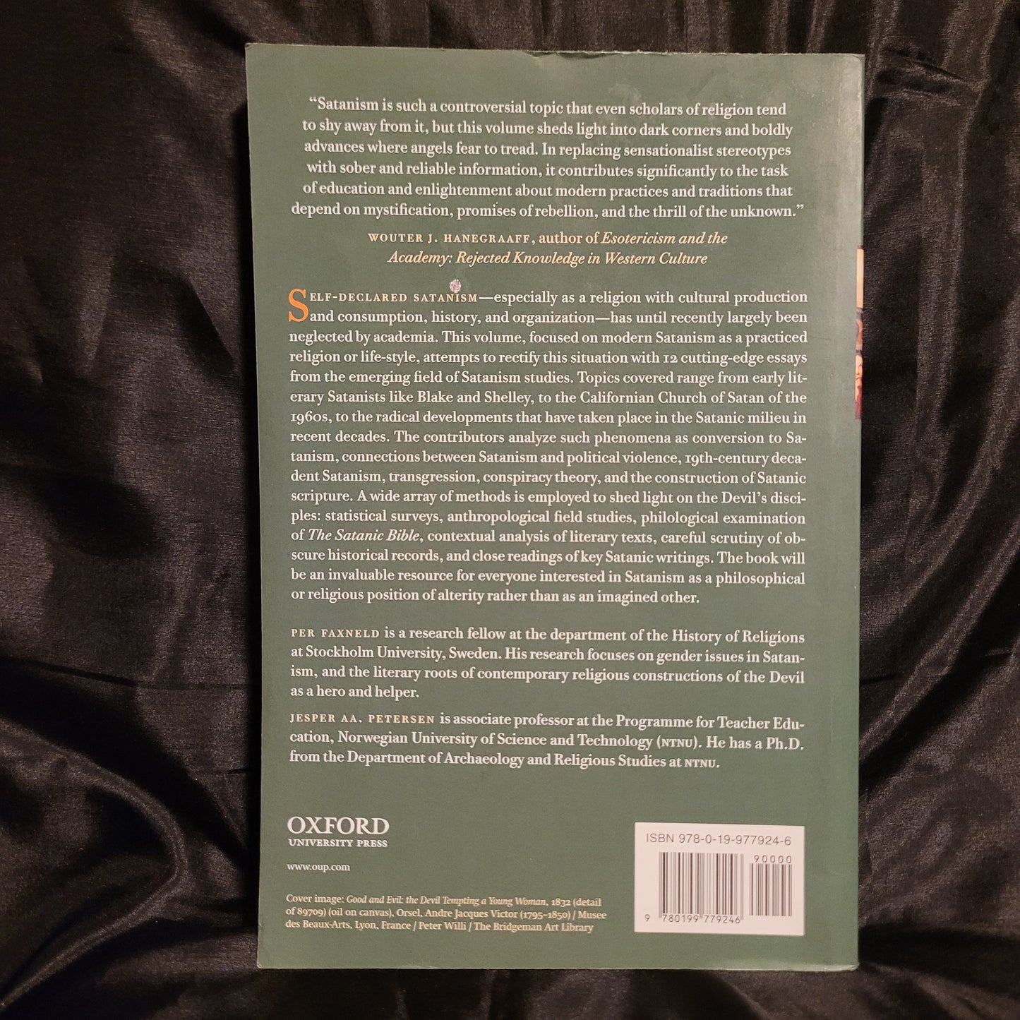 The Devil's Party: Satanism in Modernity Edited by Per Faxneld and Jesper Aa. Petersen (Oxford University Press, 2013) Paperback