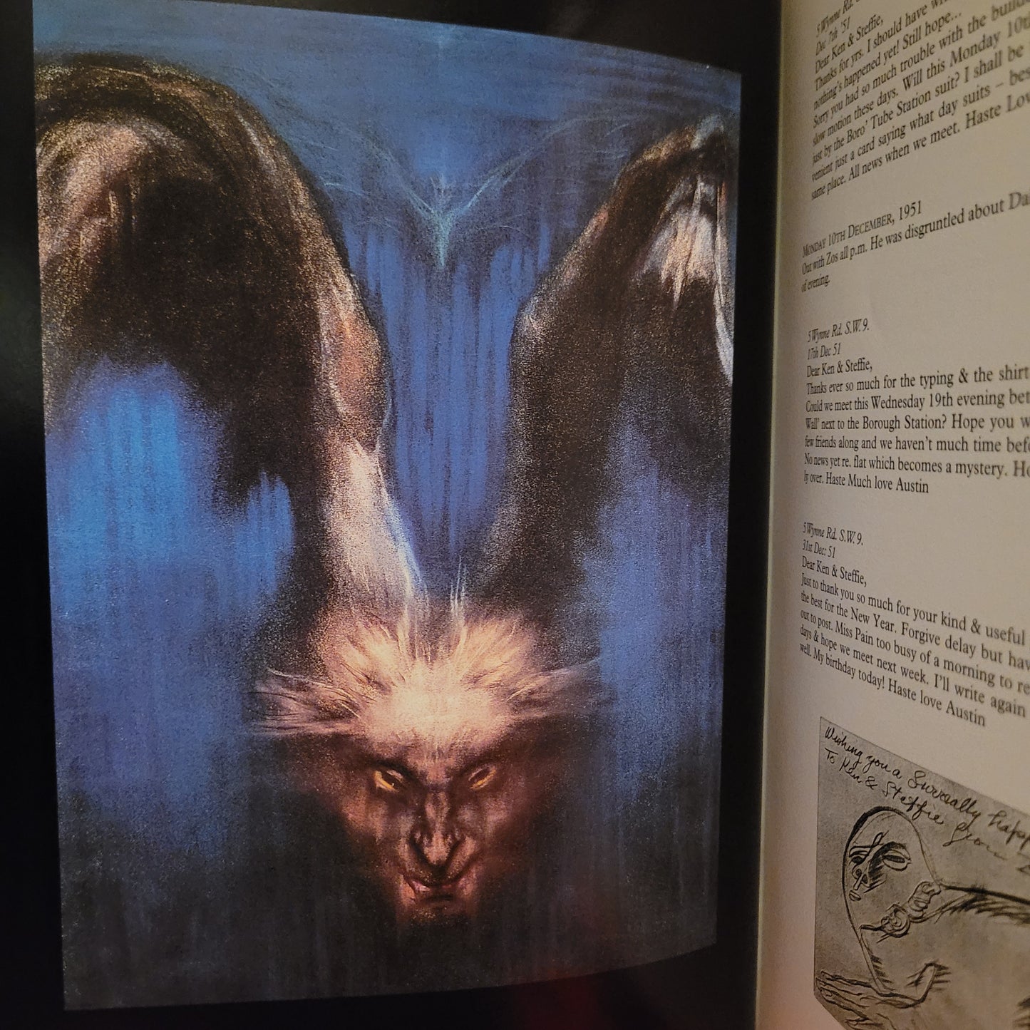 Zos Speaks! Encounter with Austin Osman Spare edited by Kenneth & Steffi Grant (Fulgur Press, 1998) Binder's Proof of the Deluxe Edition