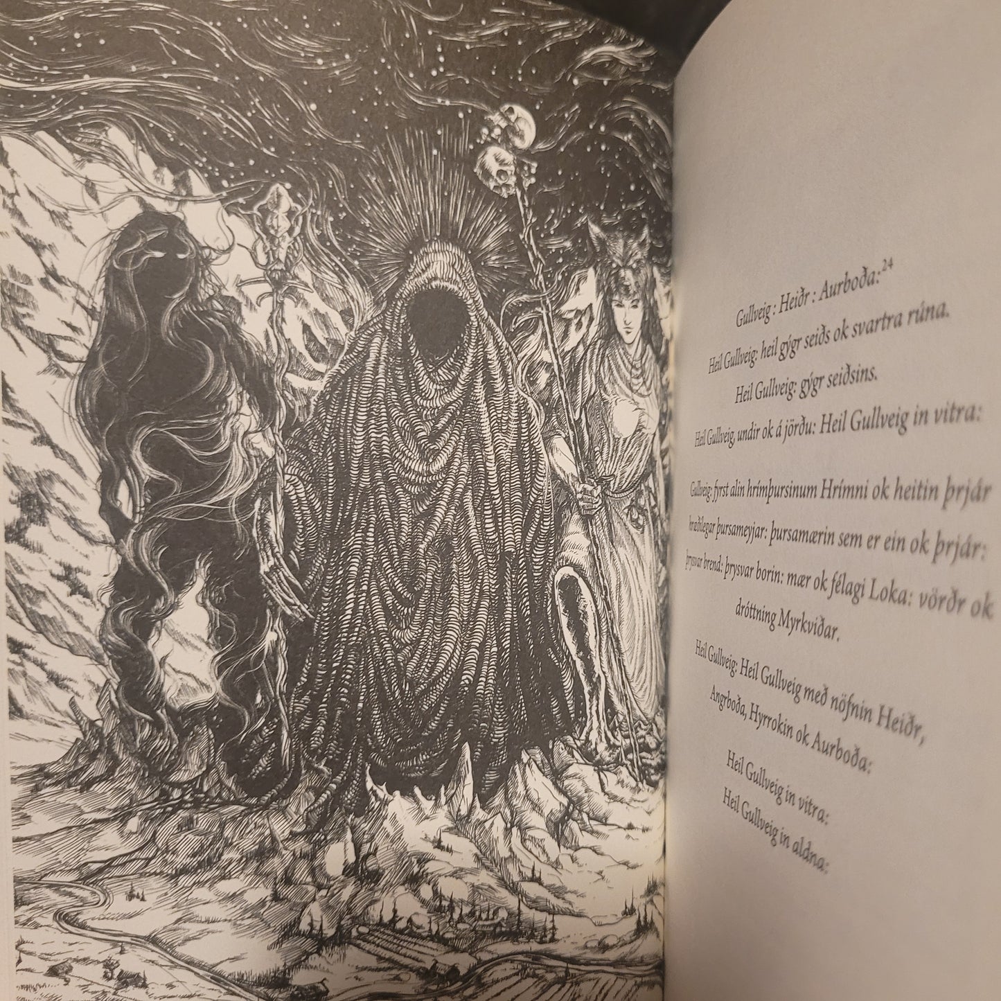 Gullveigarbók by Ekortu (Ixaxaar Occult Literature, 2025) Red Special Edition - Set Limited to 60 Sets