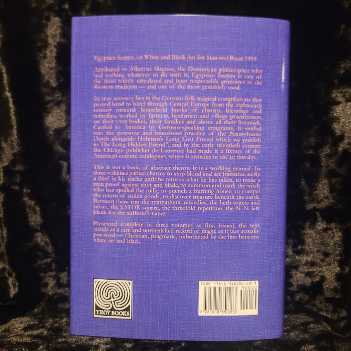 Egyptian Secrets of Albertus Magnus (Troy Books, 2026) Hardback