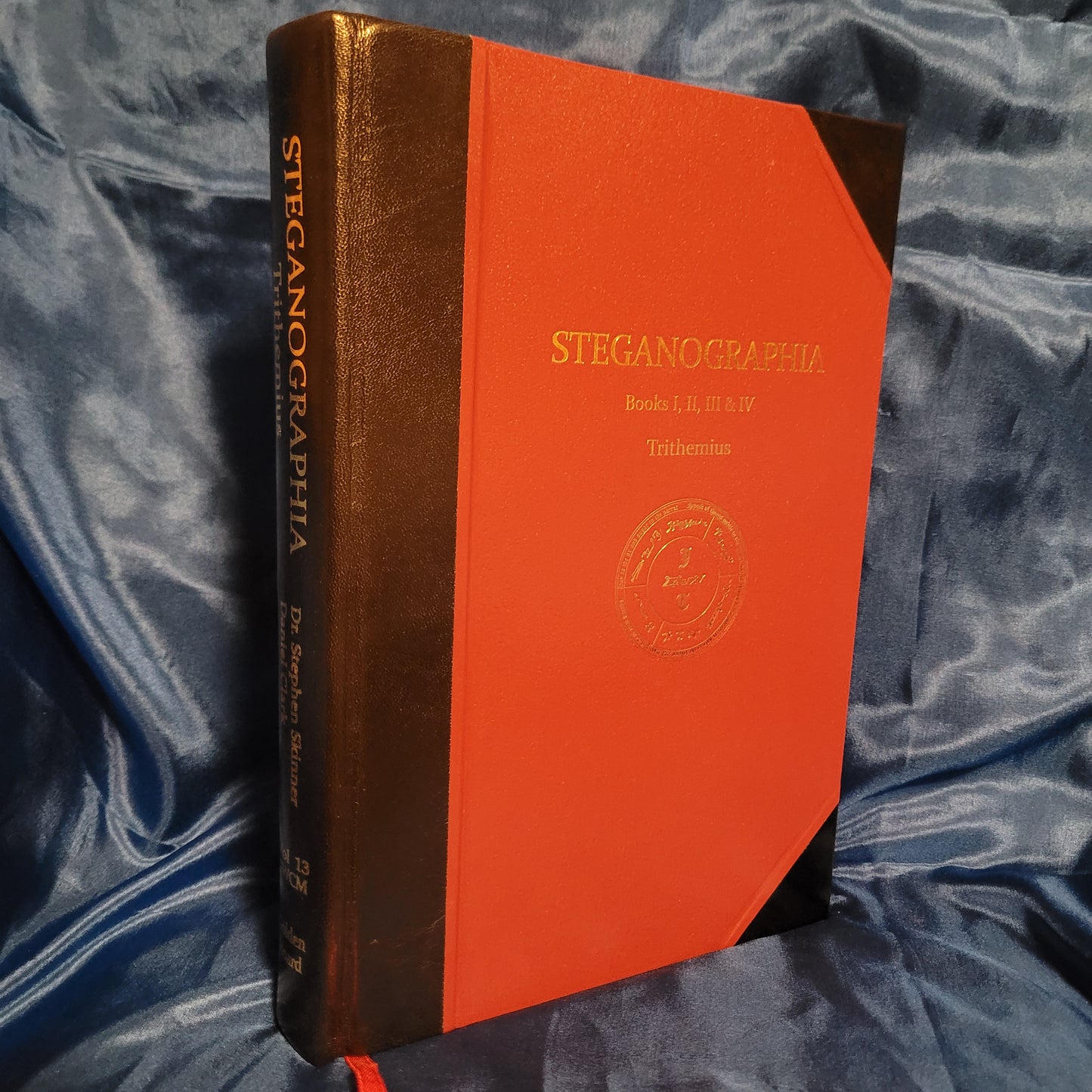 The Steganographia, Books I-IV by Johannes Trithemius
Translated, Edited and Introduced by Dr Stephen Skinner & Daniel Clark (Golden Hoard Press, 2024) Limited Leather Edition