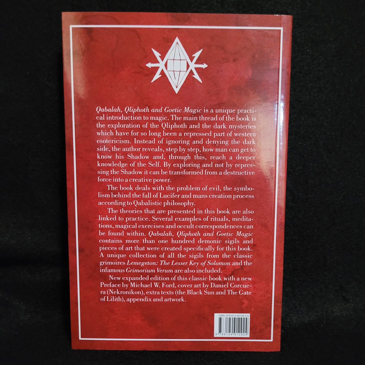 Qabalah, Qliphoth and Goetic Magic by Thomas Karlsson (Manus Sinistra Publishing, 2024) Softcover Edition