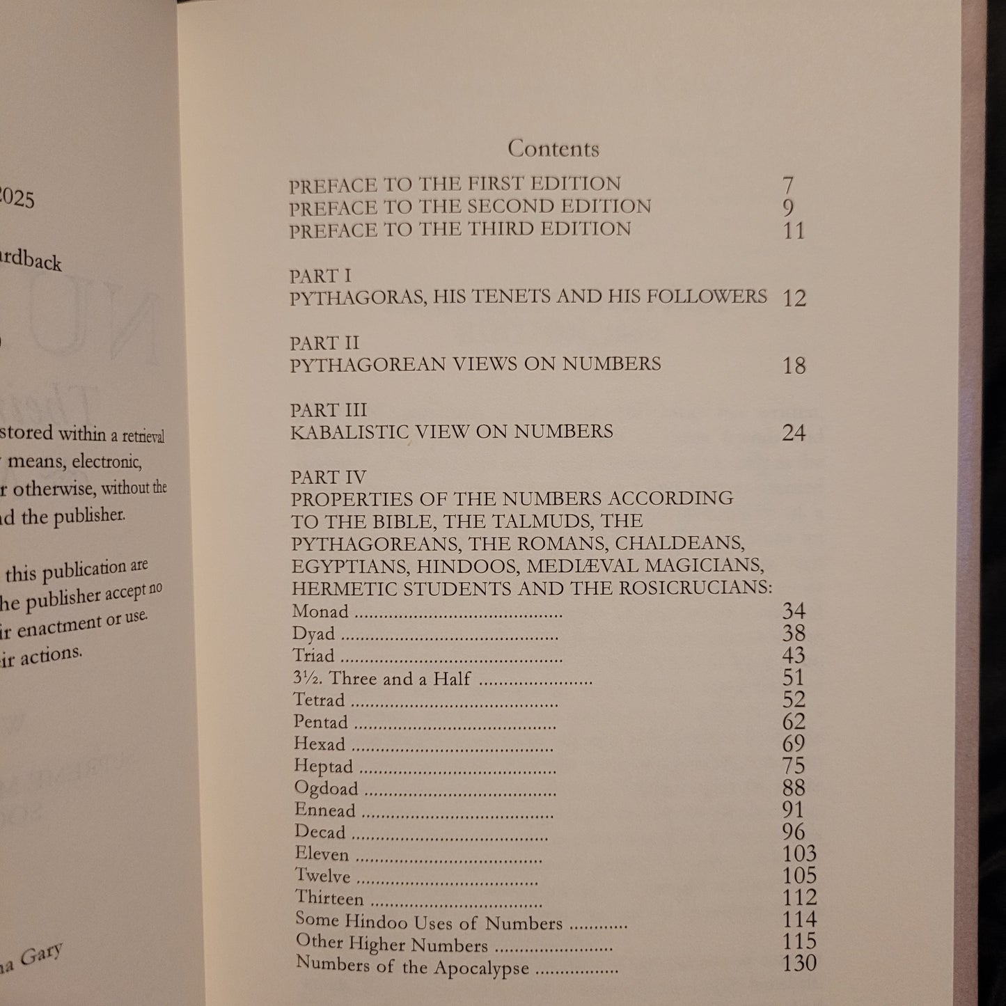 Numbers: Their Occult Power & Mystic Virtues by W. Wynn Westcott (Troy Books, 2025) Dust Jacketed Hardback