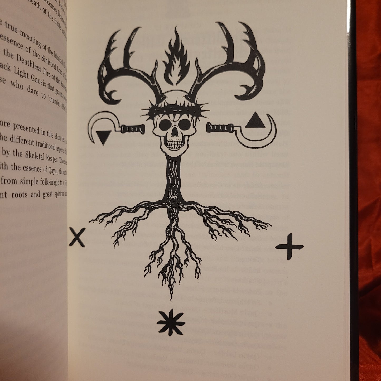 Liber Falxifer: The Book of the Left-Handed Reaper by N.A-A.218 (Ixaxaar Occult Literature, 2021) Limited Edtion Hardcover