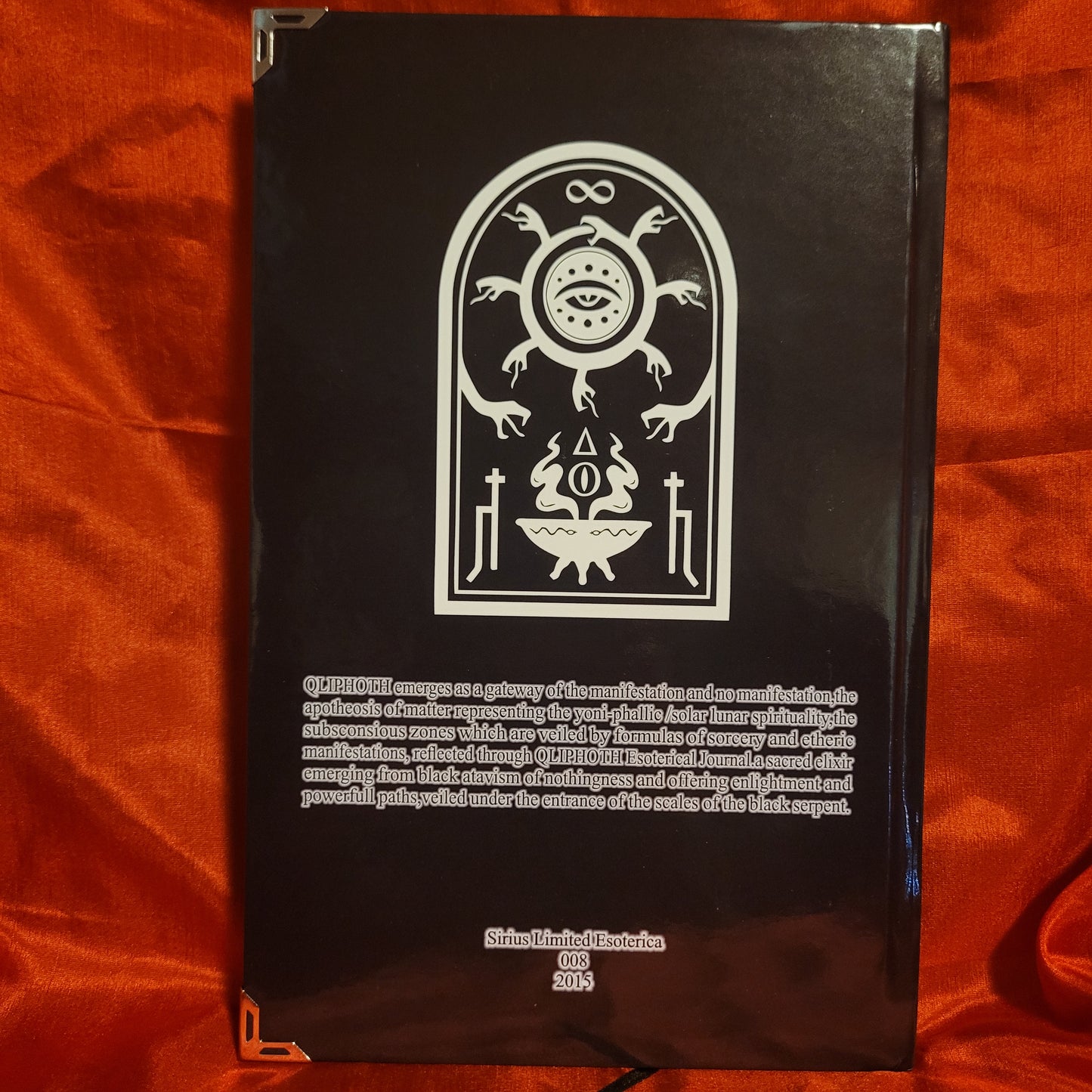QLIPHOTH opus V "Devouring the Draconian flames" edited by Edgar Kerval (Sirius Limited Esoterica) Hardcover