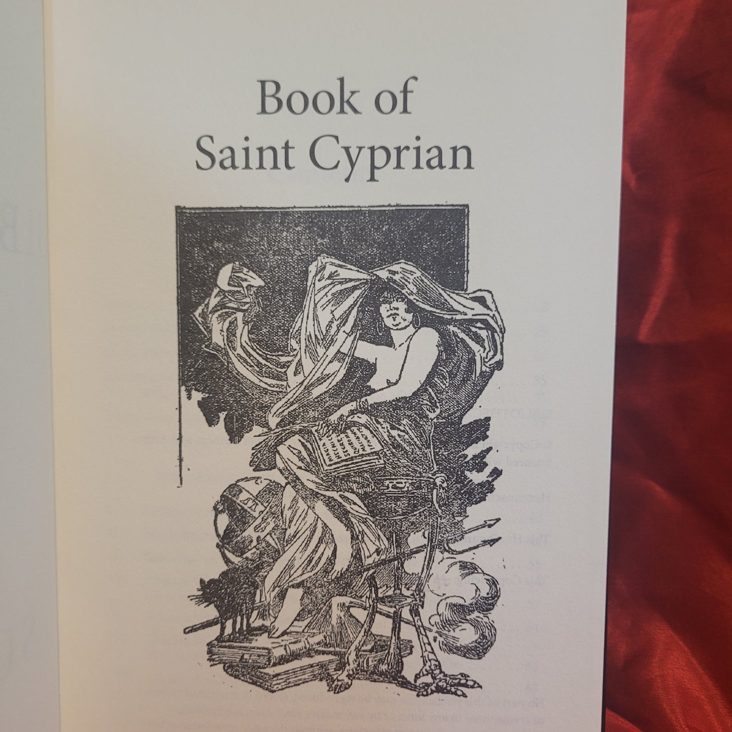 Bibliotheca Sulfurina: Book of Saint Cyprian (Nephilim Press, 2018) Limited Edition Hardcover