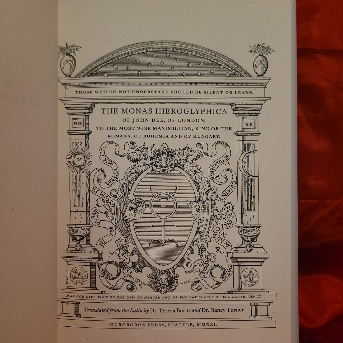 Monas Hieroglyphica by John Dee (Ouroboros Press, 2021) Limited Edition Hardcover