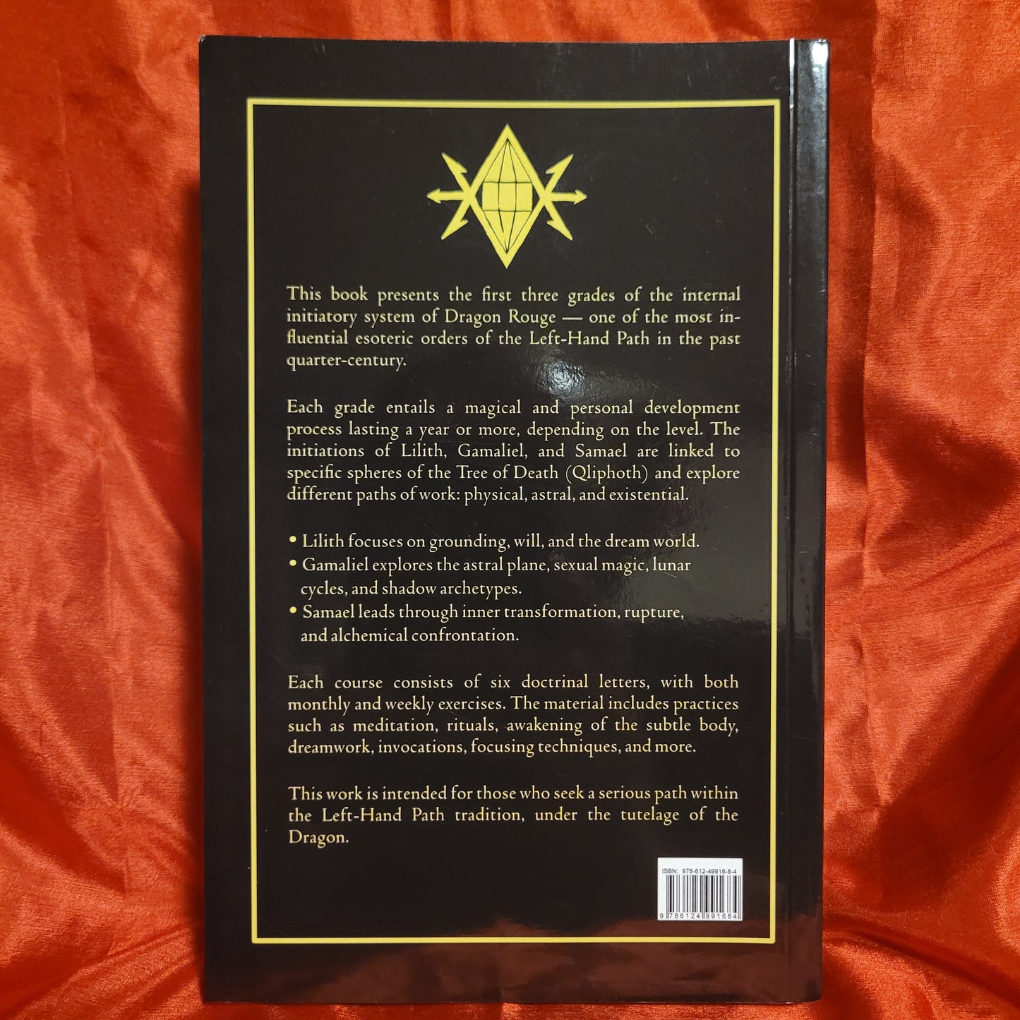 Draconian Initiations: The Dragon Rouge Magical Courses by Thomas Karlsson (Manus Sinistra, 2025) Paperback