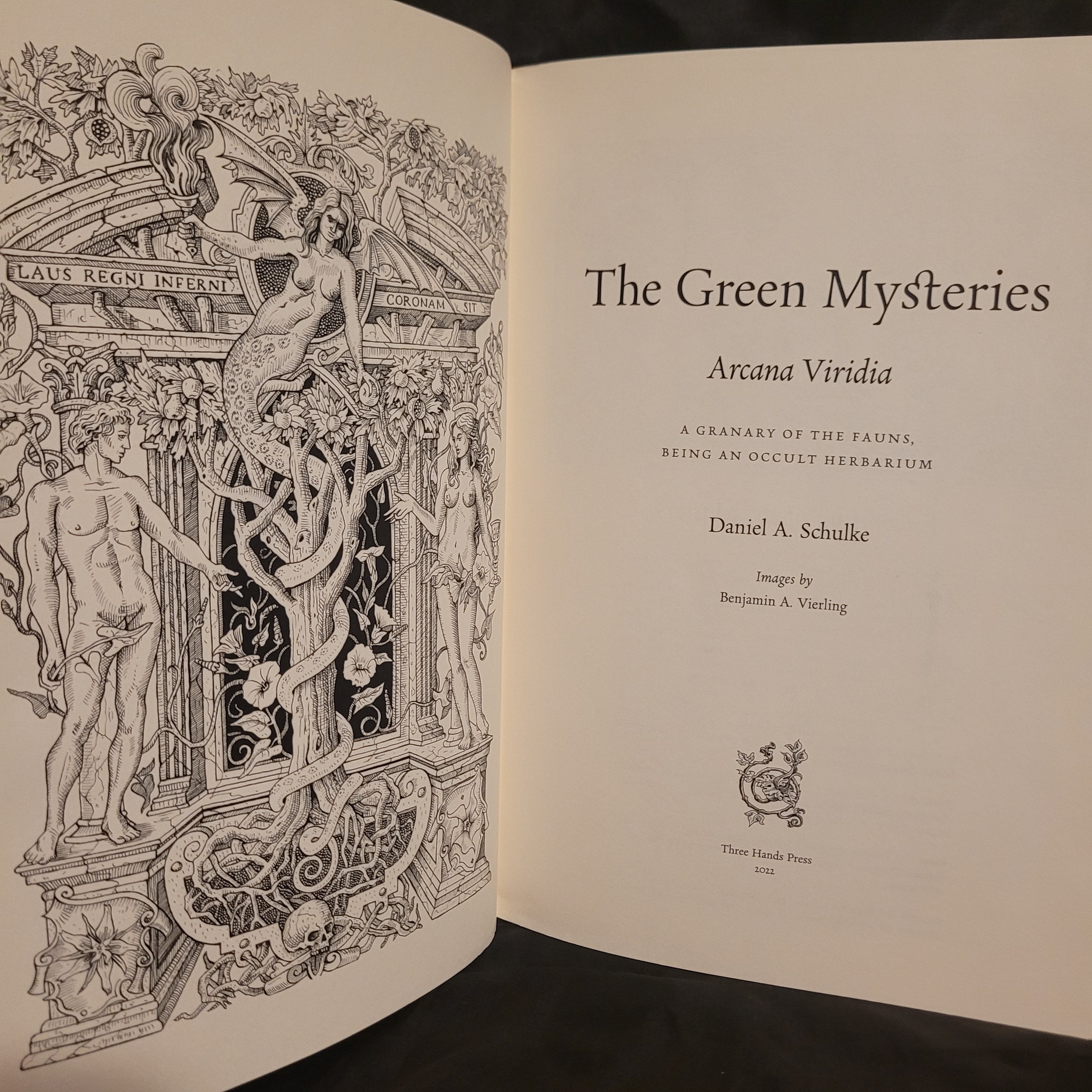 The Green Mysteries: An Occult Herbarium by Daniel A. Schulke with