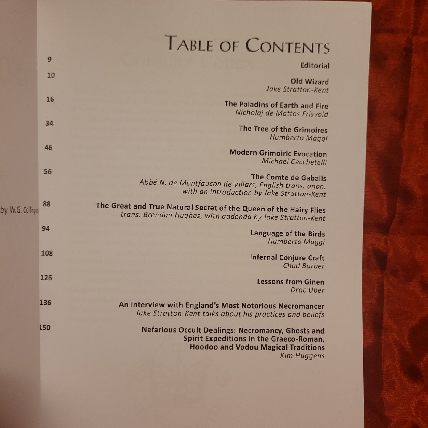 Conjure Codex 1: A Compendium of Invocation, Evocation and Conjuration edited by Jake Stratton-Kent, Dis Albion and Erzebet Carr (Hadean Press, 2011) Paperback